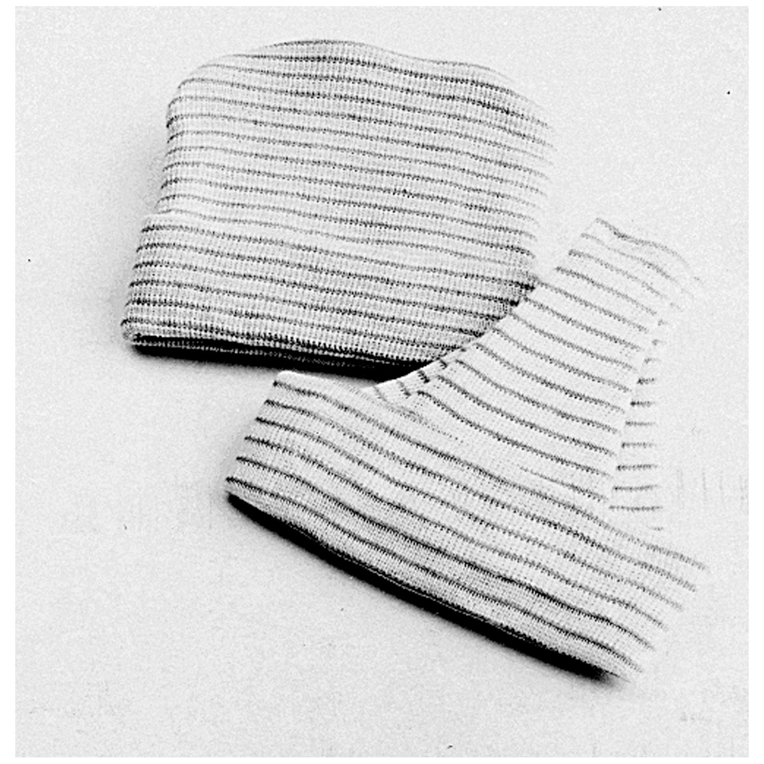 ALBA BABY BOGGAN® Double-Ply Infant Cap, Unisex, 4" x 5", White, Pink & Blue Stripe, Bulk, 350/cs Albahealth, LLC (Encompass Company) 80005