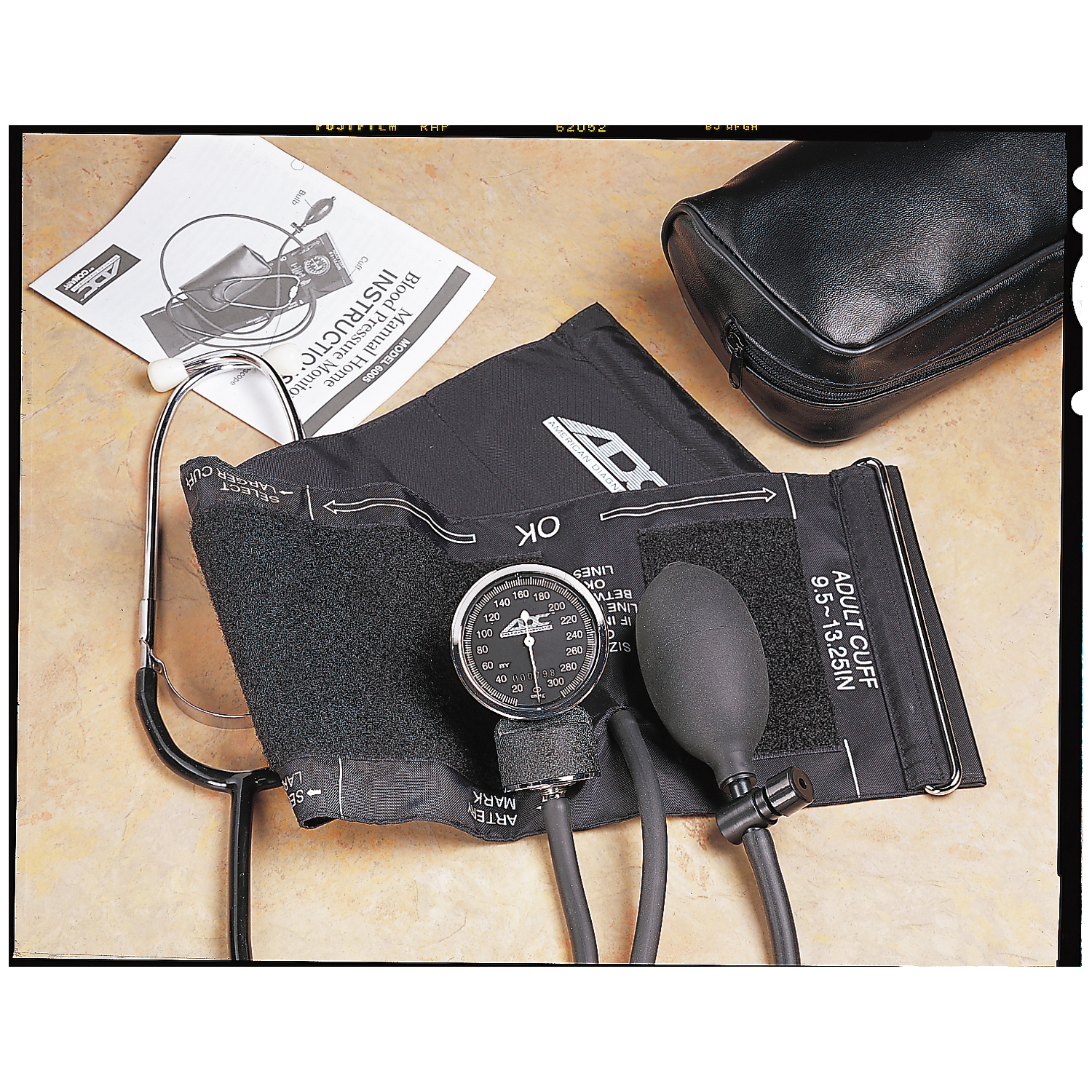 ADC MANUAL HOME BLOOD PRESSURE KIT Manual Home Blood Pressure (BP) Kit American Diagnostic Corporation 6005