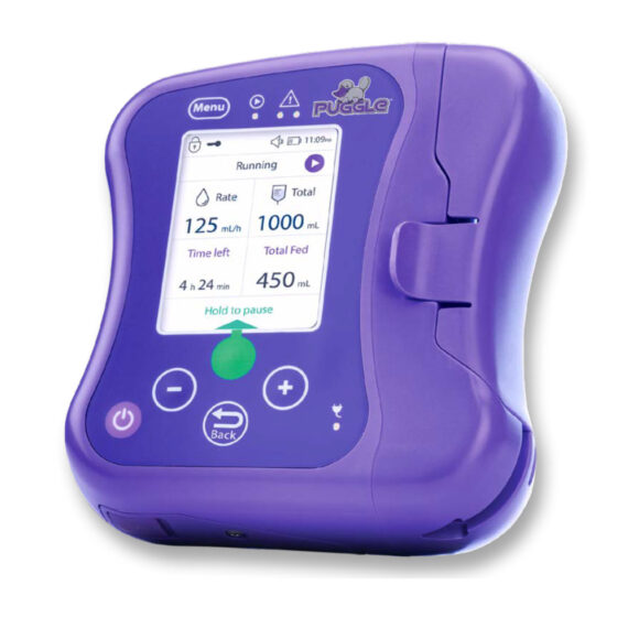 AMSINO PUGGLE™ ENTERAL FEEDING PUMP Puggle Enteral Feeding Pump, Includes: Pump, AC Adapter and Pole Clamp, 1/cs Amsino International, Inc. PG001