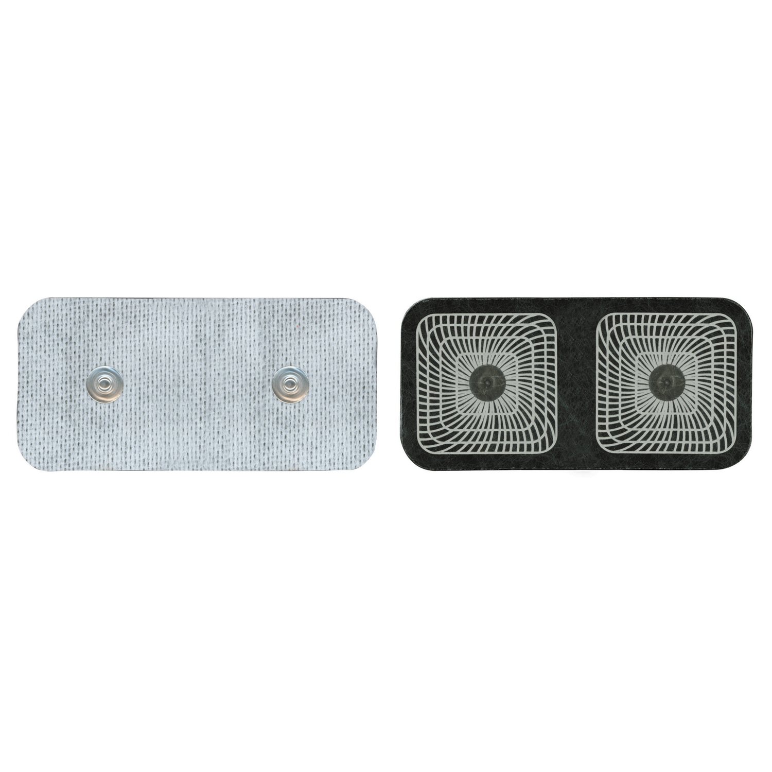 AXELGAARD ULTRASTIM® SNAP ELECTRODES Electrode, 2" x 4" Rectangle, Dual Snap, 2/pk, 10 pk/bg, 1 bg/cs Axelgaard SN2040D