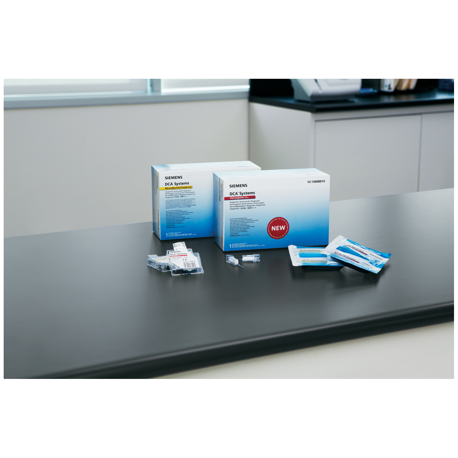 SIEMENS DCA ANALYZER DCA Microalbumin/ Creatinine Low/ High Control Kit, 1/kit (10325406) (US Only) (Must Be Refrigerated) Siemens Diagnostics 6012A