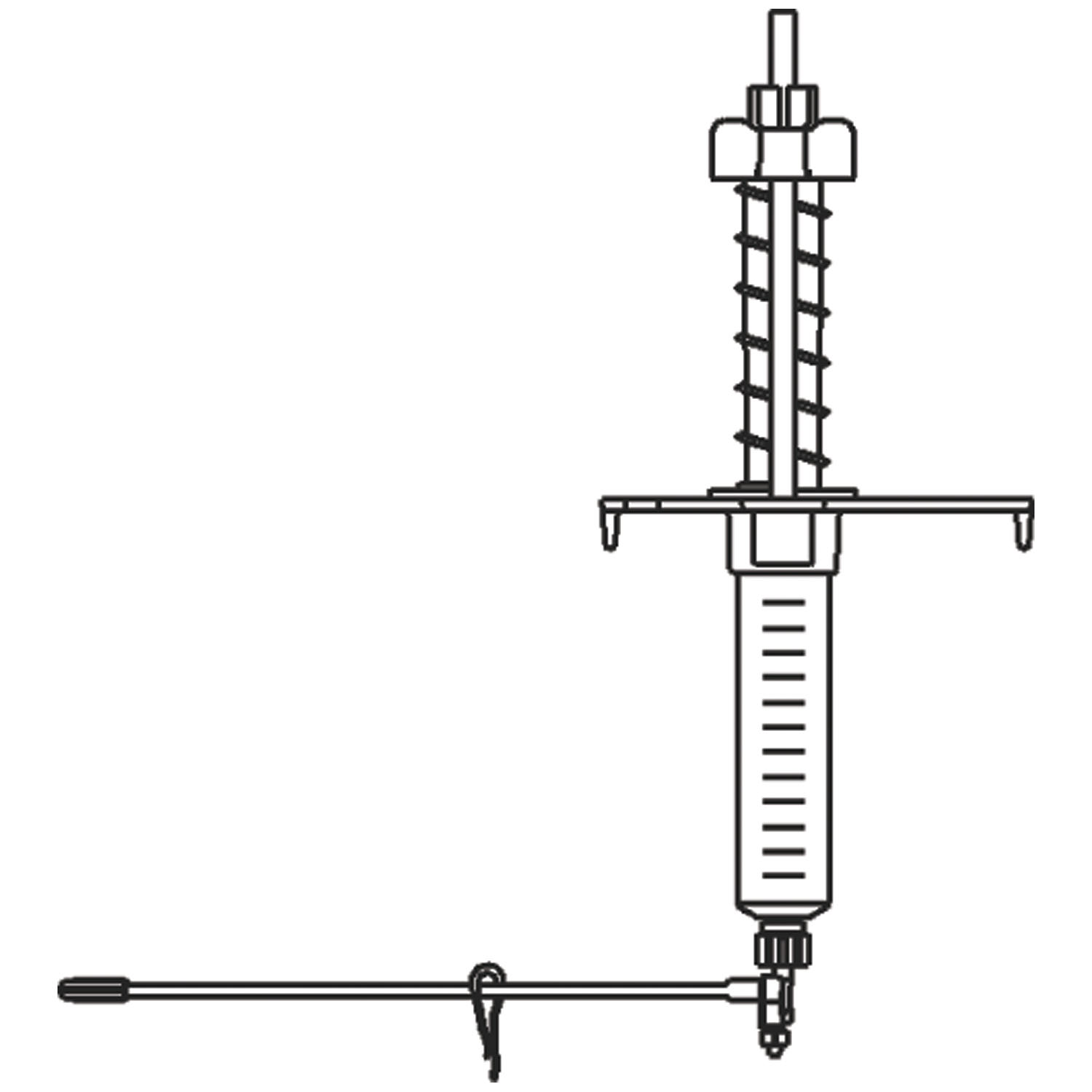 B BRAUN MULTI-AD® FLUID DISPENSING SYSTEMS Fluid Dispensing System, 10cc Luer Lock Syringe, Adjustable Automatic Spring Return, Dual check Valve, 30"L Transfer Set, Weighted Sinker & Tubing Clip, DEHP & Latex Free (LF), 10/cs (Rx) (Item is Non-Returnable) (Continental US+HI Only) B Braun Medical, Inc. 513501