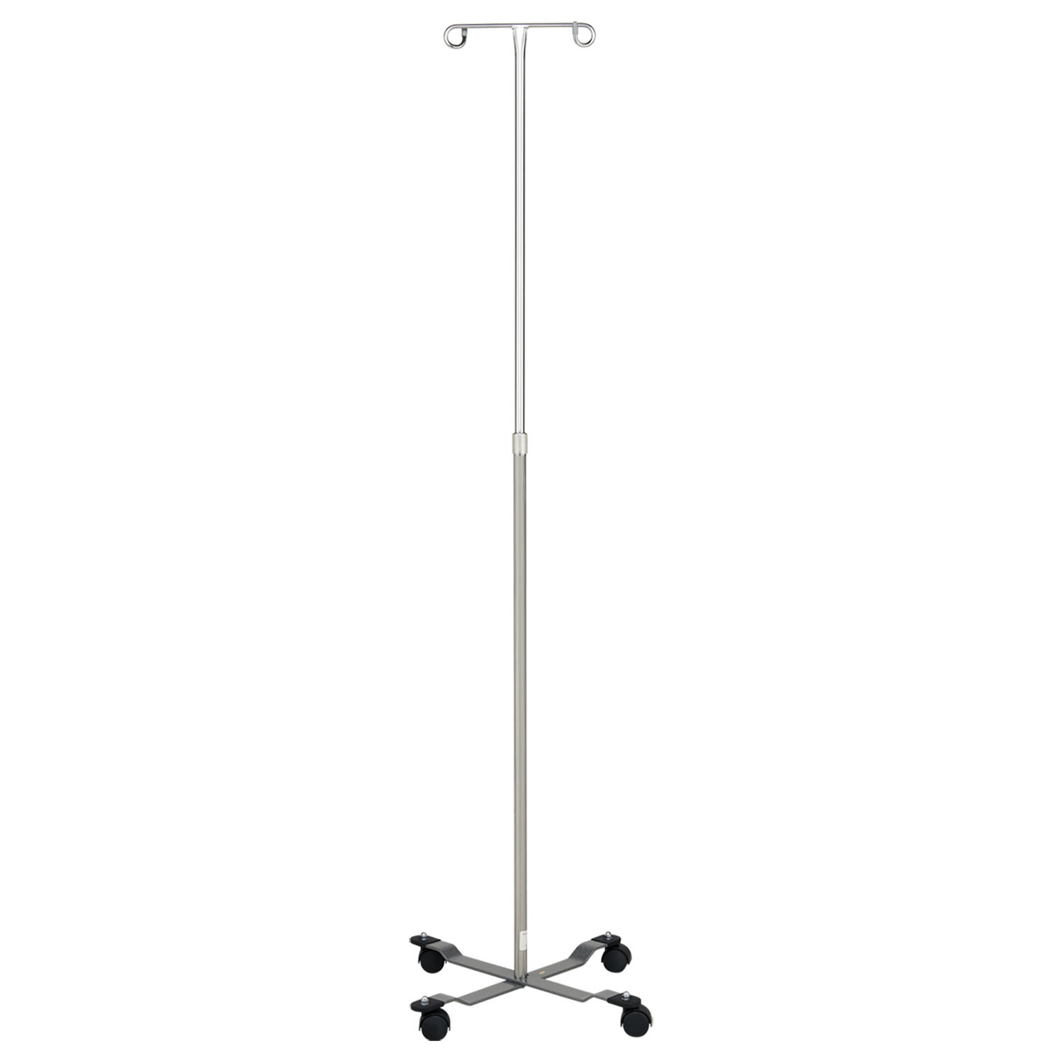 BLICKMAN IV STANDS IV Stand, Economy, 2 Hook, Twist Lock, 4 Leg, Painted Base (DROP SHIP ONLY) Blickman Industries 0561305000
