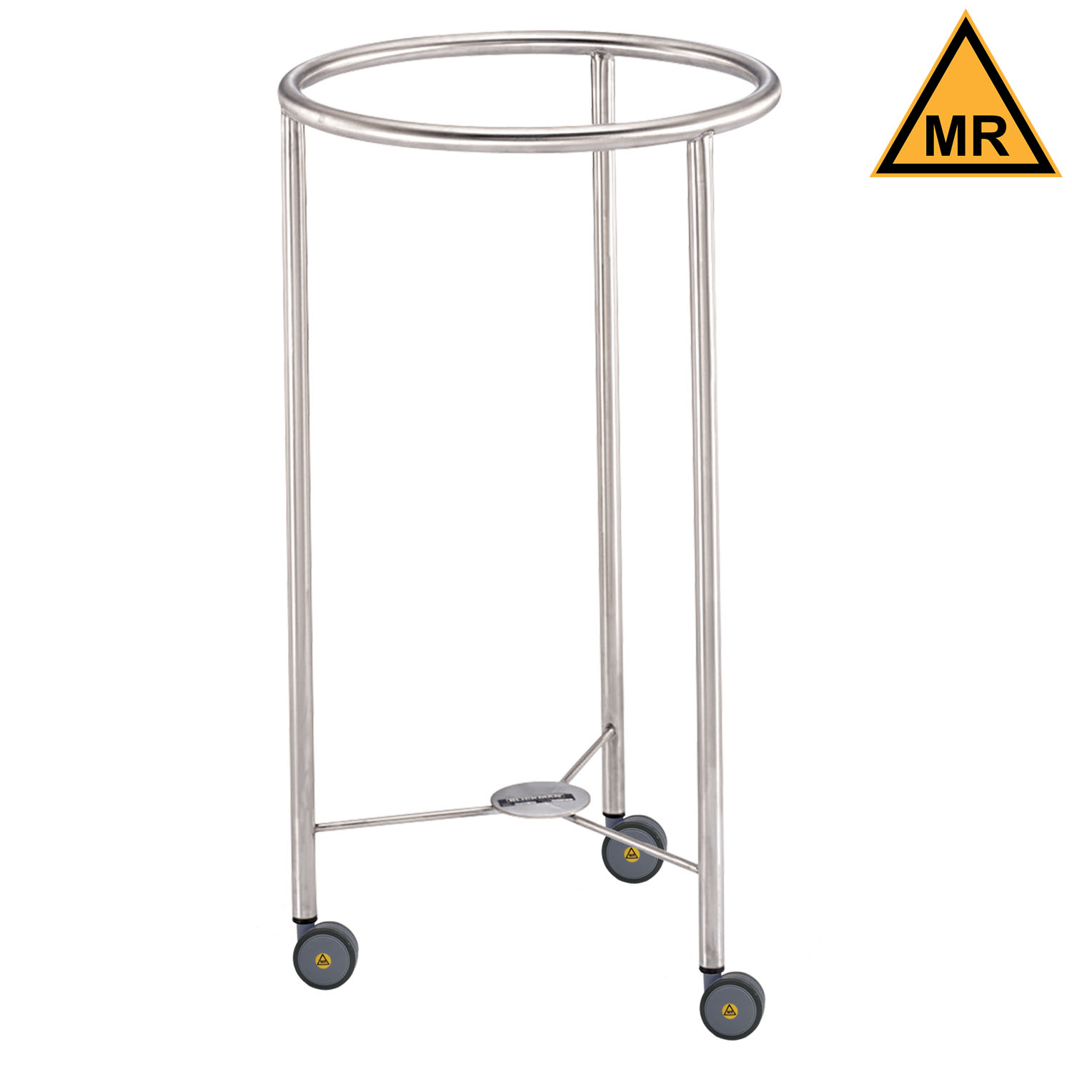 BLICKMAN HAMPERS Hamper 18" DIA Round On Casters MRI Safe (DROP SHIP ONLY) Blickman Industries 0927772400