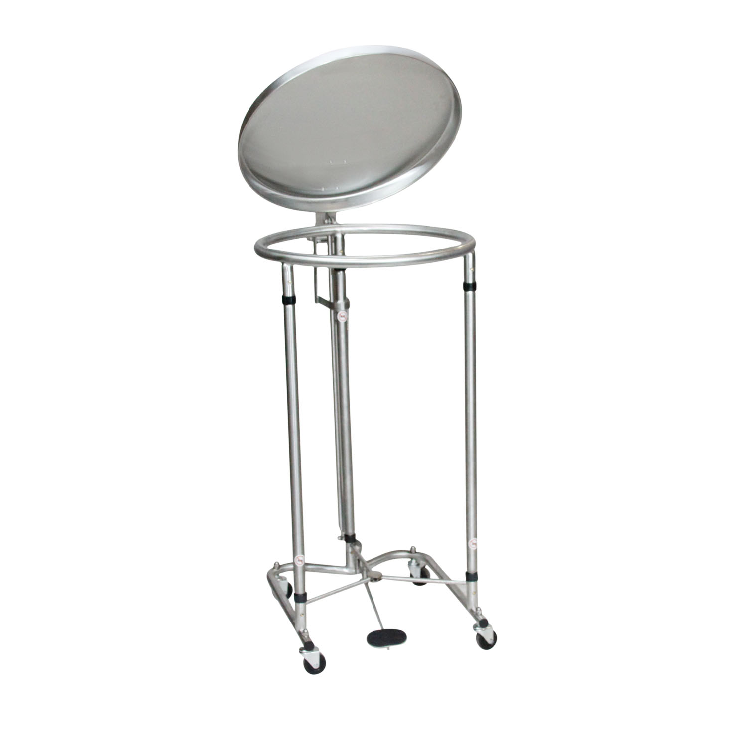BLICKMAN HAMPERS Hamper 18" DIA Round Foot Operated Pneumatic Top Stainless Steel (DROP SHIP ONLY) Blickman Industries 092777420P
