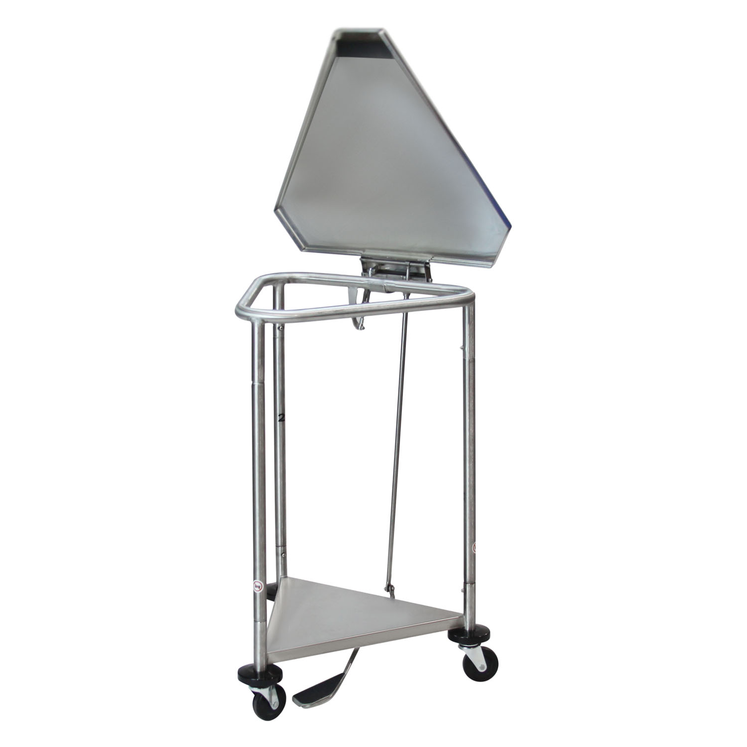 BLICKMAN HAMPERS Hamper Triangular Space Saver Foot Operated Pneumatic Top (DROP SHIP ONLY) Blickman Industries 096230100P