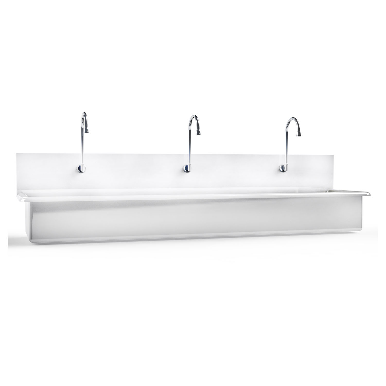 BLICKMAN SCRUB SINKS Windsor Scrub Sink, (3) Place, Infrared Water Control (DROP SHIP ONLY) Blickman Industries 1317880001