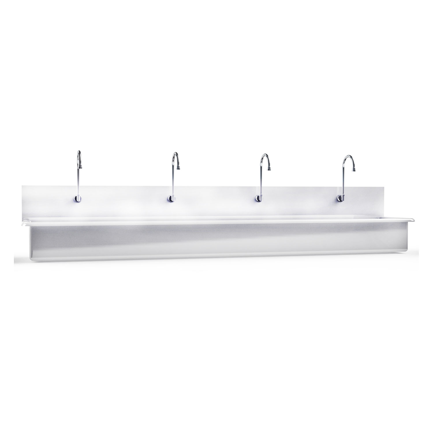 BLICKMAN SCRUB SINKS Windsor Scrub Sink, (4) Place, Infrared Water Control (DROP SHIP ONLY) Blickman Industries 1317881001