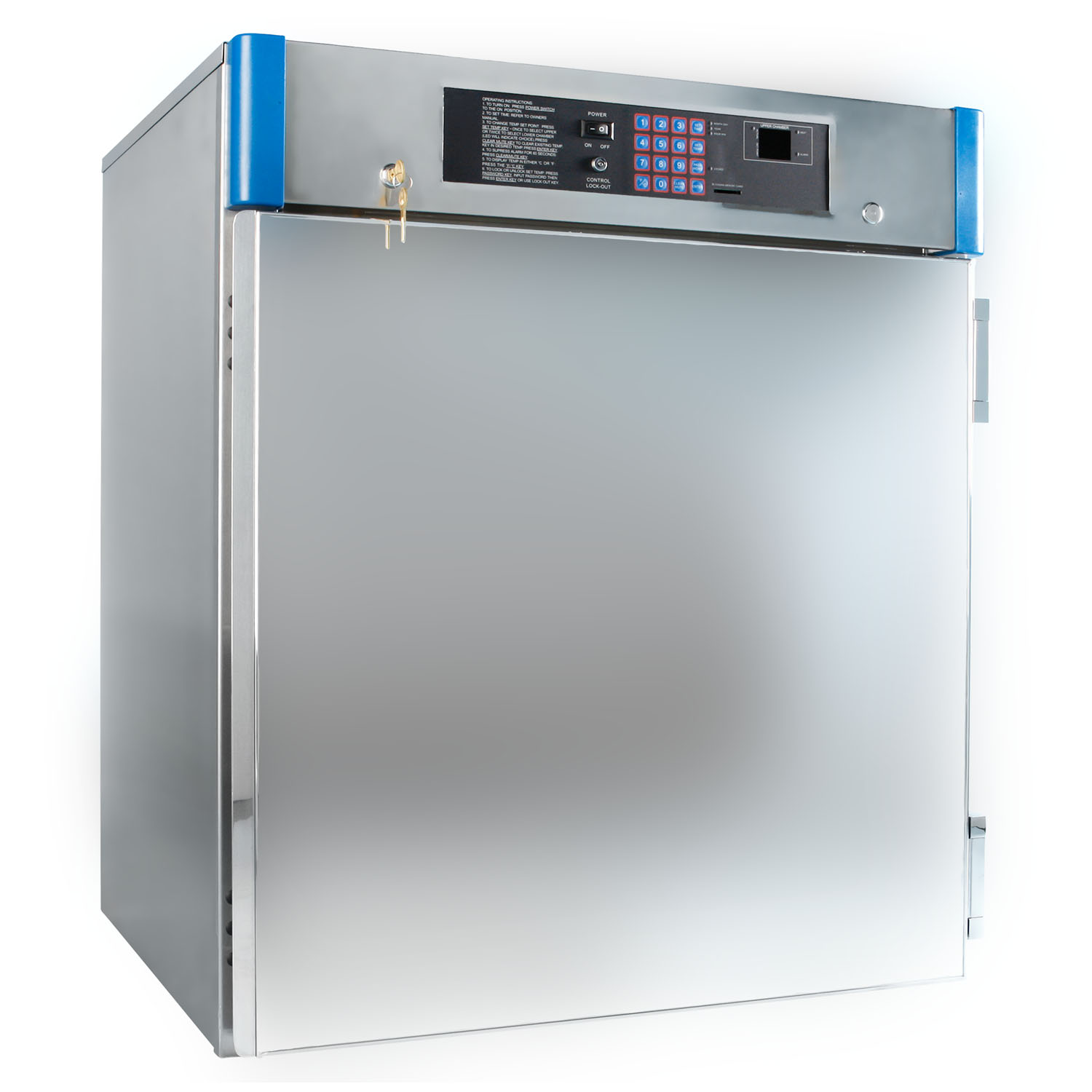 BLICKMAN WARMING CABINETS Warming Cabinet, 30"W x 35 1/2"H x 26 5/8"D, (1) Solid Door, (2) Adjustable Shelves (DROP SHIP ONLY) Blickman Industries 14B7922200
