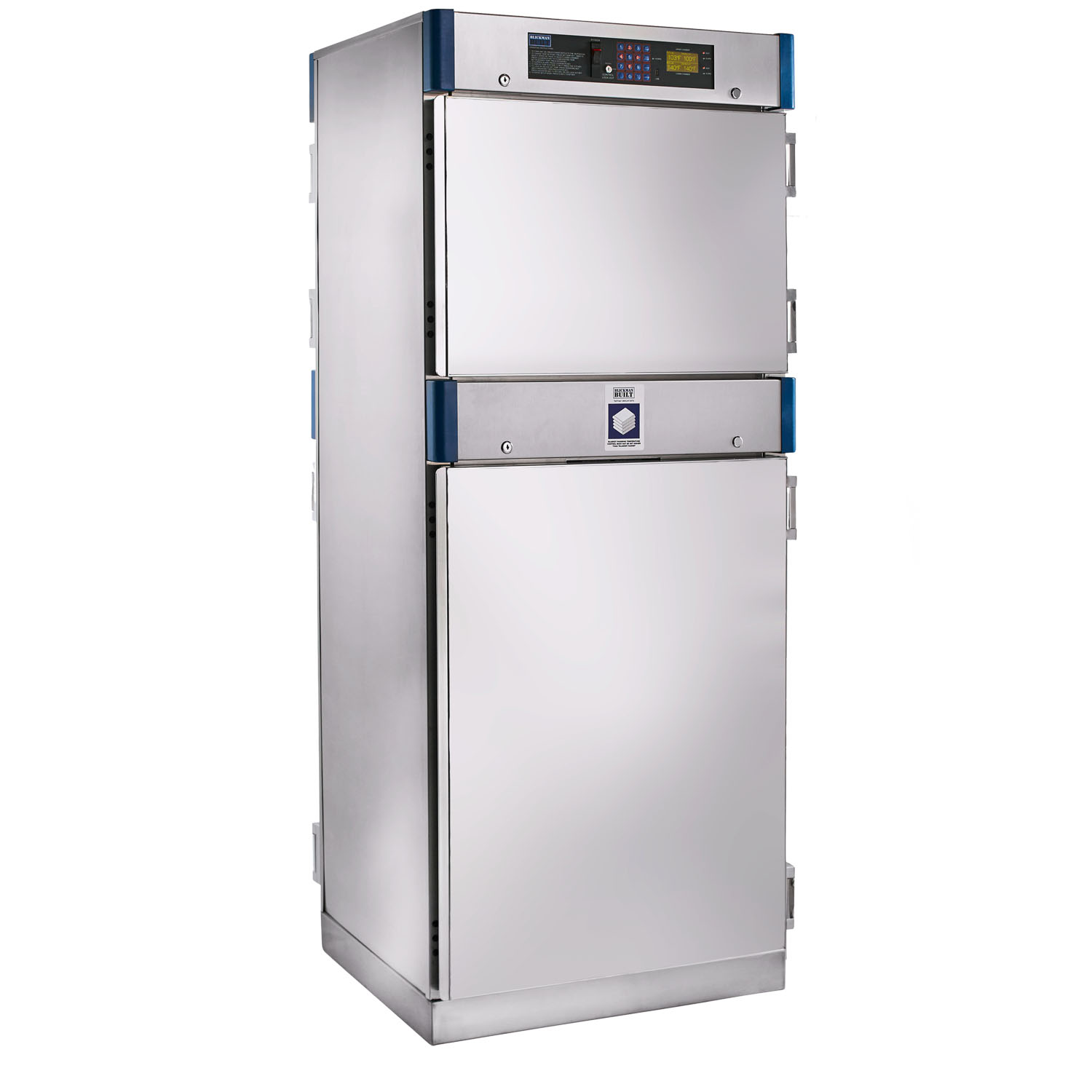 BLICKMAN WARMING CABINETS Warming Cabinet, 30"W x 74 1/2"H x 26 5/8"D, (2) Solid Doors, (3) Adjustable Shelves (DROP SHIP ONLY) Blickman Industries 14B7924200