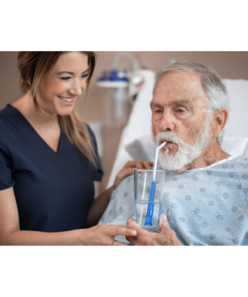 BIONIX SAFESTRAW™ Thick Liquid SafeStraw™, Blue, 12/bx (US Only) Products cannot be sold on Amazon.com, through fulfillment on Amazon.com, or to any other vendor who intends to sell on Amazon.com or any 3rd party site Bionix, LLC 1510