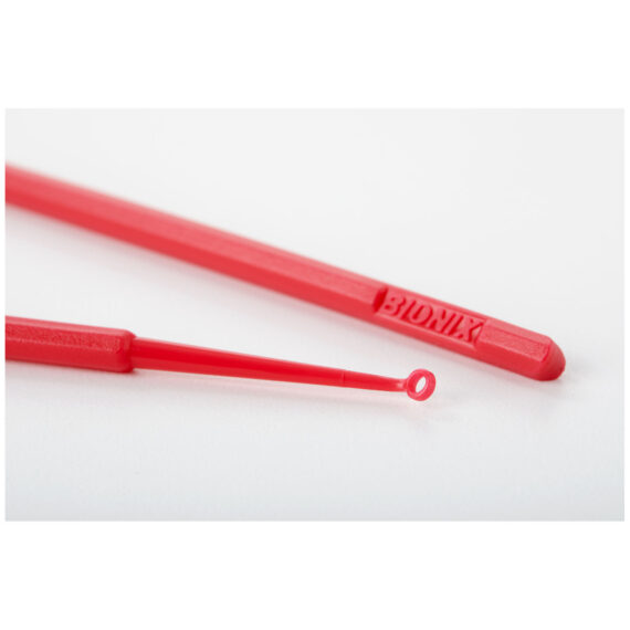 BIONIX SAFE EAR CURETTE™ Ear Curette, AngleLoop®, 4mm, Red, 50/bx (US Only) Products cannot be sold on Amazon.com, through fulfillment on Amazon.com, or to any other vendor who intends to sell on Amazon.com or any 3rd party site Bionix, LLC 3444