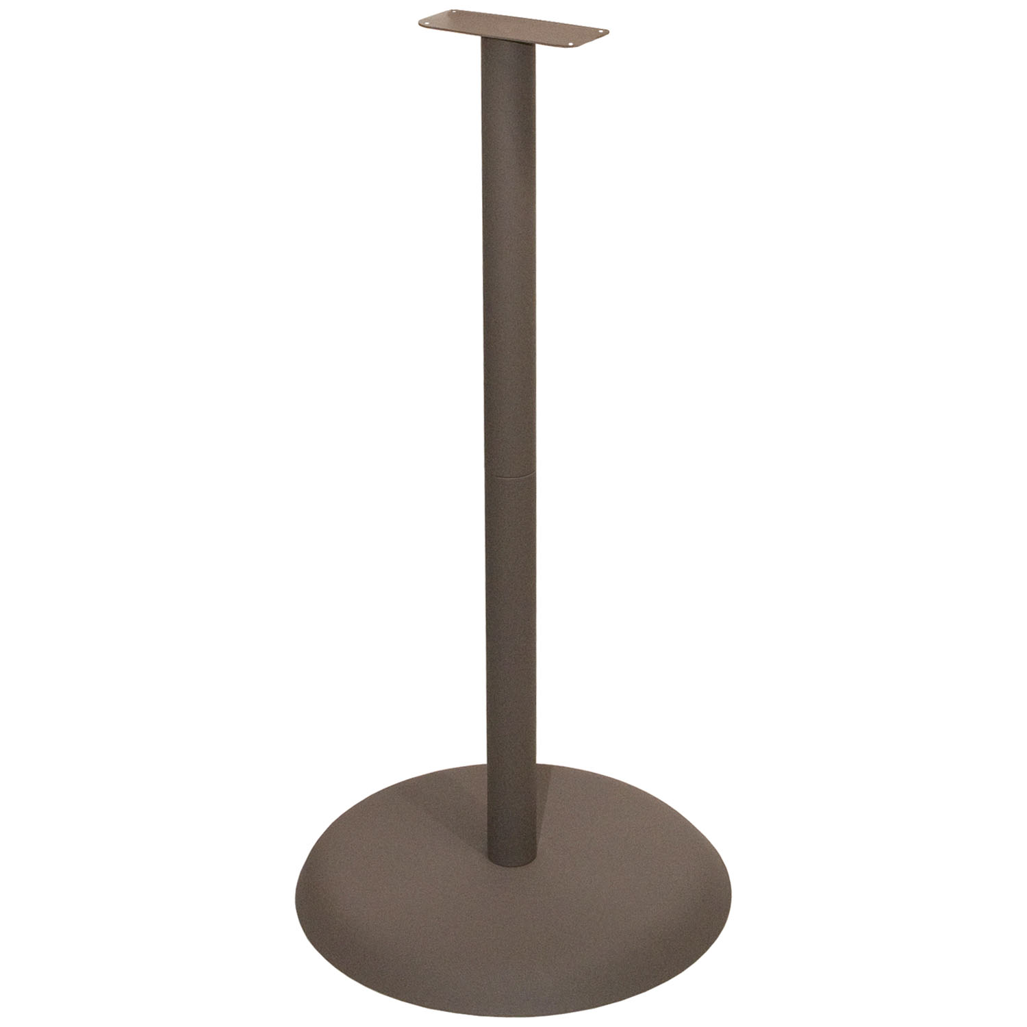MARKETLAB BOWMAN FLOOR STANDS Floor Stand, Holds a Variety of Respiratory Hygiene Stations (Sold Separately - No Tools Required to Assemble) Self-Righting Base (Up to 40 Degrees Past Center without Dispenser), Bay Gray Powder Coated Steel (Mounting Plate, Column & Base), 18"W x 36¾"H x 18"D (Mounting Plate Made in USA) MarketLab, Inc. KS201-0029