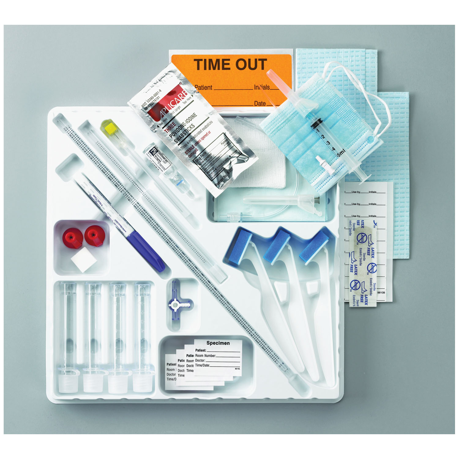 BUSSE SAFETY-DELUXE ADULT LUMBAR PUNCTURE TRAY Lumbar Puncture Tray, 20G x 3½" Spinal Needle, Sterile, 10/cs (US Only) Busse Hospital Disposables, Inc. 974