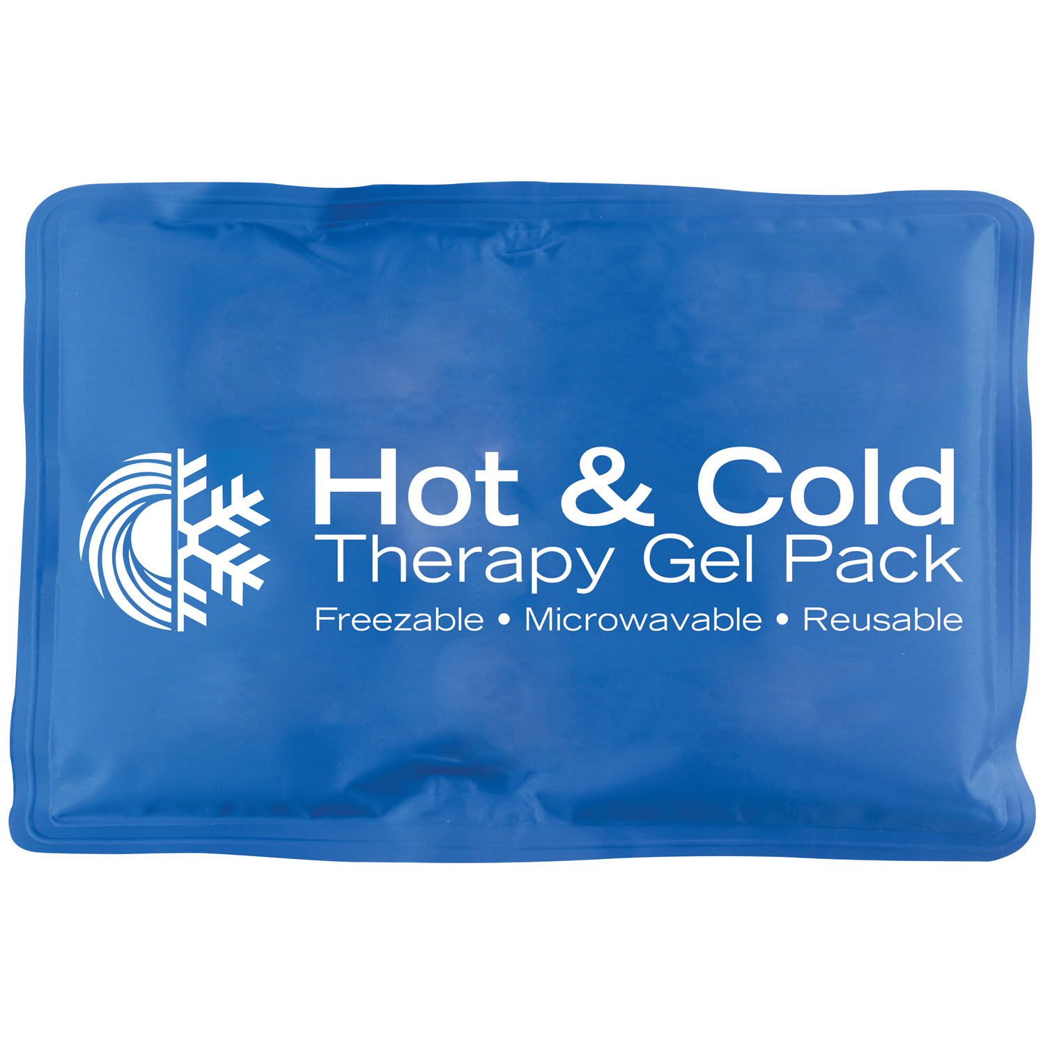 COMPASS HEALTH REUSABLE HOT/COLD GEL PACKS Gel Pack, Hot/Cold, 7.5" x 11", Cervical, Soft Touch Premium Material, Reusable (092704) Compass Health BG7511