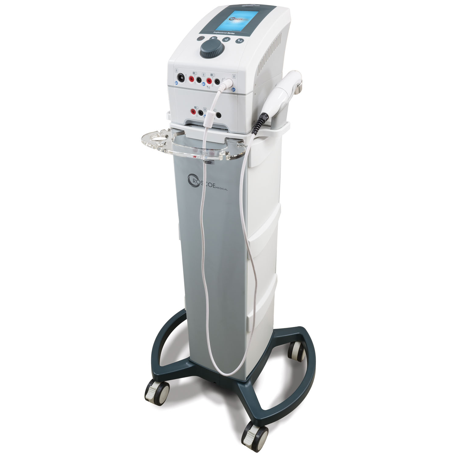COMPASS HEALTH inTENSity™ CX3 CLINICAL ELECTROTHERAPY AND ULTRASOUND SYSTEM Electrotherapy & Ultrasound System, Comes with: Therapy Cart, CX4 Device, Axelgaard® Electrodes (2” x 2” & 2” x 3.5” Electrodes, 3” x 5” Dispersive Electrodes), Rubber Electrodes (2.5” x 3.5” & 2.75” x 4.3” Electrodes), 2 Straps for Rubber Electrodes, Lead Wires, Power Cord, Patient Kill Switch, Ultrasound Bracket & Holster, 5cm Sound Head, 8-oz TheraSonic Ultrasound Gel, Quick Start Guide, and a CD with Electronic Manual, 3 Year Warranty (092863) (DROP SHIP ONLY) Compass Health DQ8001
