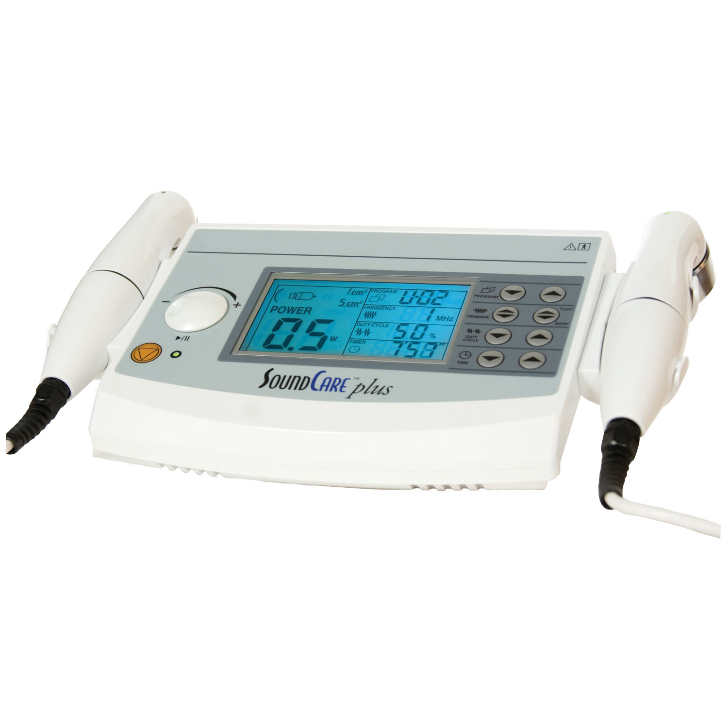 COMPASS HEALTH SOUNDCARE PLUS PROFESSIONAL ULTRASOUND DEVICE UltraSound Device, Comes Complete with: Device, 2 Wands (1cm & 5cm), MHz & 3MHz Frequencies, Basic Assembly Required, 2 Year Warranty (092885) Compass Health DQ9275