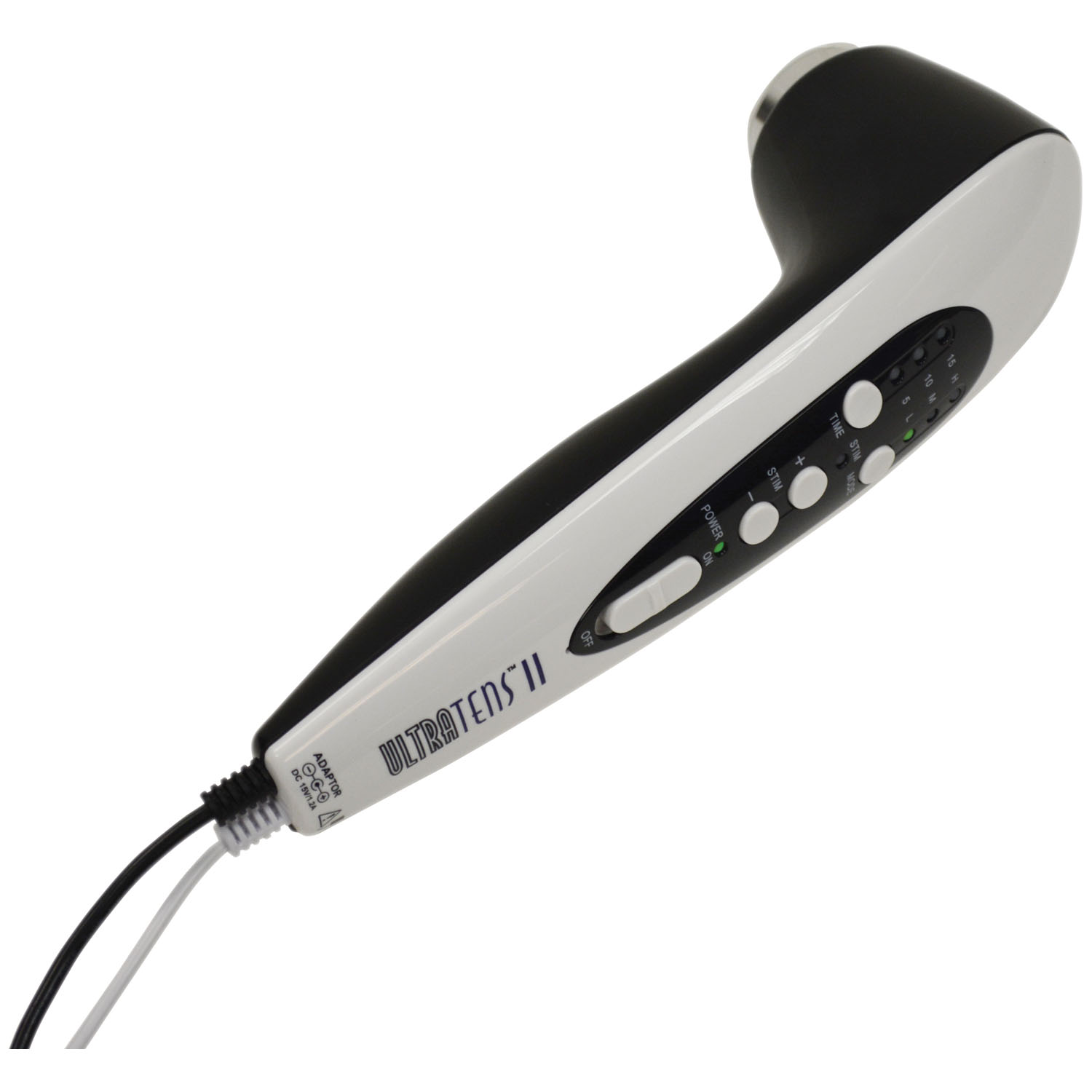 COMPASS HEALTH UltraTENS™ PORTABLE ULTRASOUND AND TENS COMBO DEVICE Ultrasound and TENS Combo Device, Comes Complete with: Device Hard Carrying Case, One 2" x 4" White Cloth Electrode, Lead Wire, AC Adaptor, Ultrasound Transmission Gel, Instruction Manual, and Quick Start Guide, Basic Assembly Required, 1 Year Warranty (092866) Compass Health DU6012