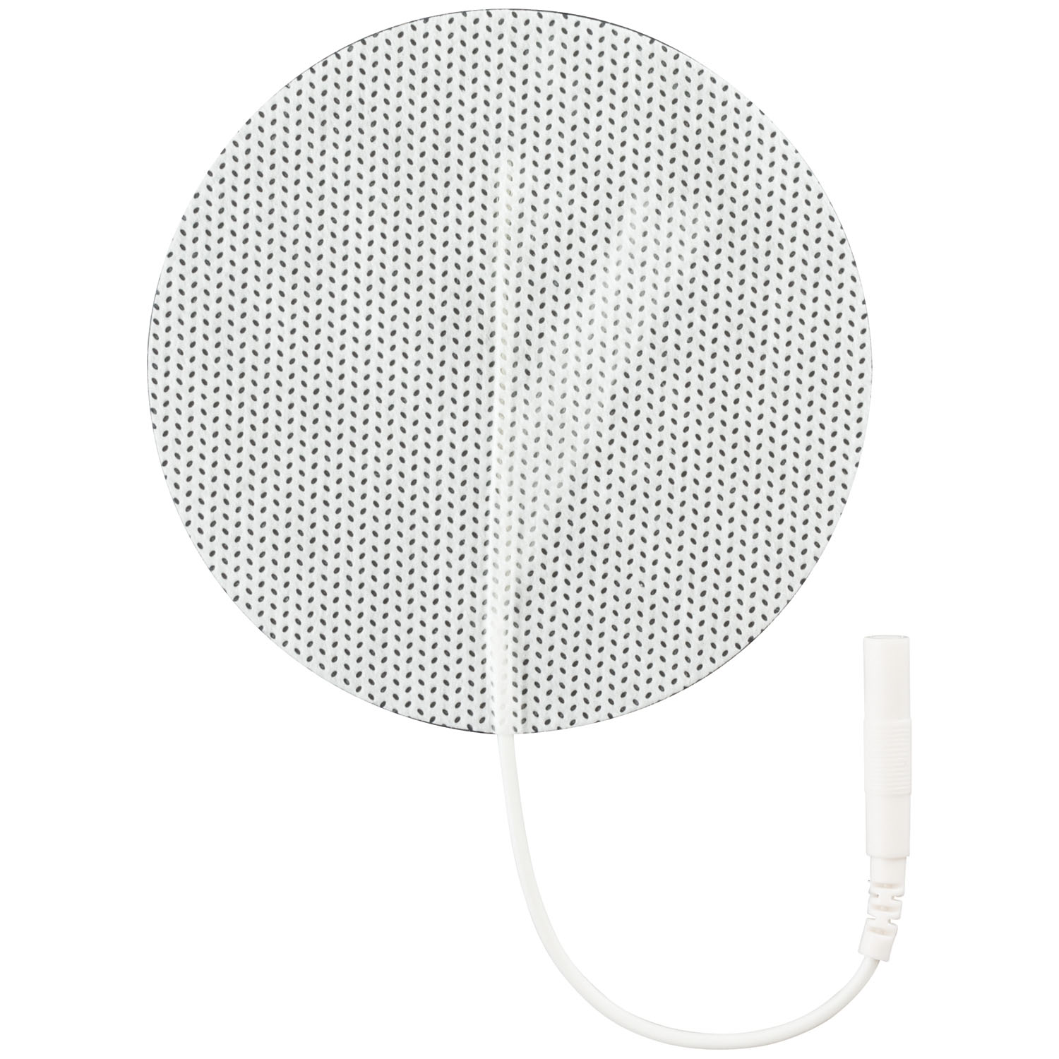 COMPASS HEALTH ELECTRODES Compass Electrodes, 3" Round, White Cloth, Poly Bag, Latex Free, 4/pk (092788) Compass Health E1P3000WC2
