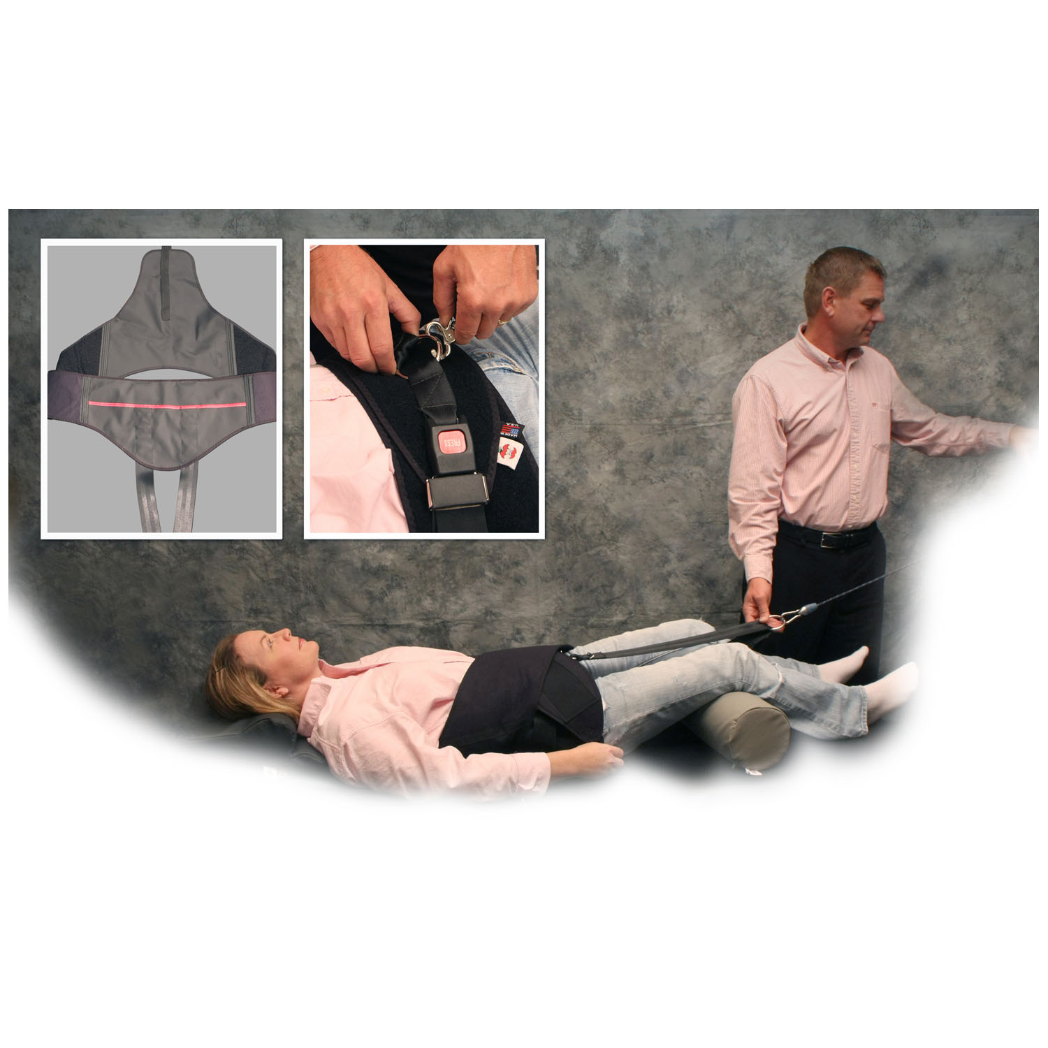 CORE PRODUCTS TRACTION TABLE BELT Traction Table Belt, Black. Fits 24" - 60" Waist (031211) Core Products PRO-991-BK-UNI