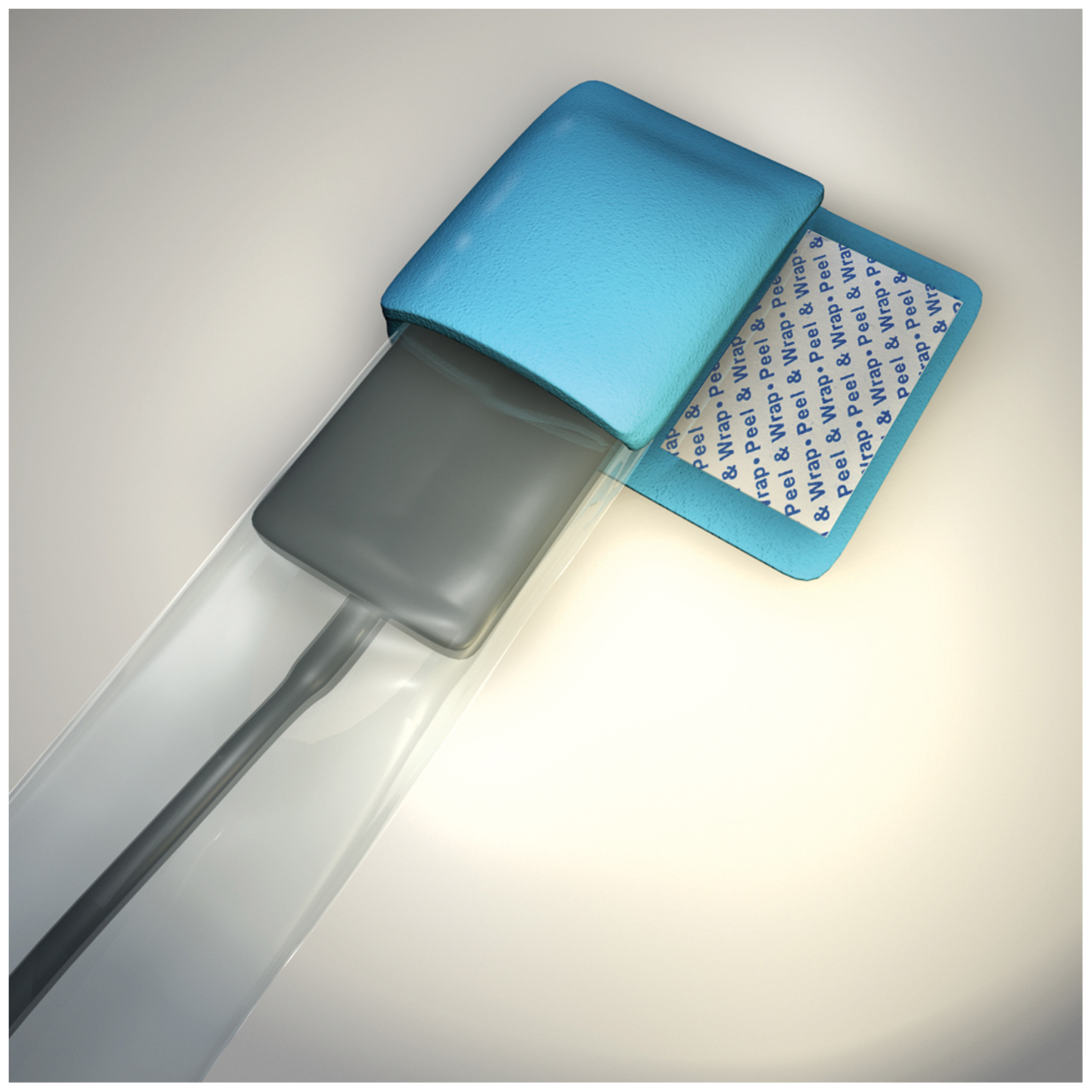 CROSSTEX WRAP-EASE DIGITAL SENSOR CUSHION DEVICE Cushion Device, Blue-Small, Adjustable to Fit All 0-1 Sensors, 50/bx Crosstex International BWWES