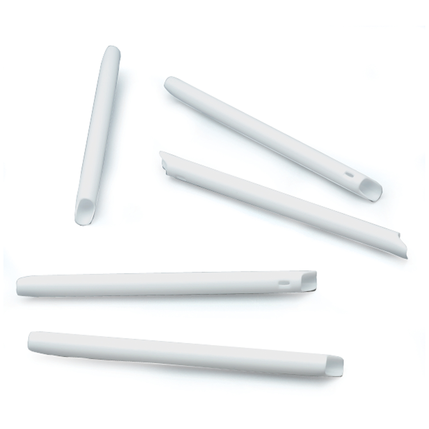 QUALA HIGH VOLUME EVACUATION TIPS HVE Evacuator Tip, Combo, White, 100/bg, 10 bg/bx, 4 bx/cs (14 cs/plt) Quala ZETA