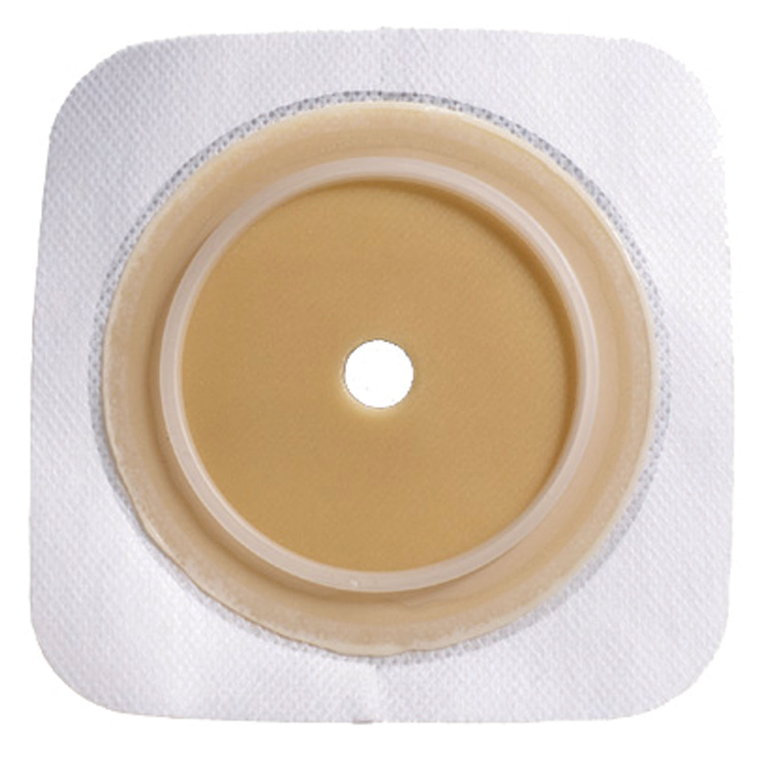 CONVATEC SUR-FIT NATURA® TWO-PIECE DURAHESIVE® SKIN BARRIER Skin Barrier, Cut-to-Fit, Flexible, Tape Collar, White, 1 1/2" Flange, 4.5" x 4.5", 10/bx (Continental US Only) Convatec 413160
