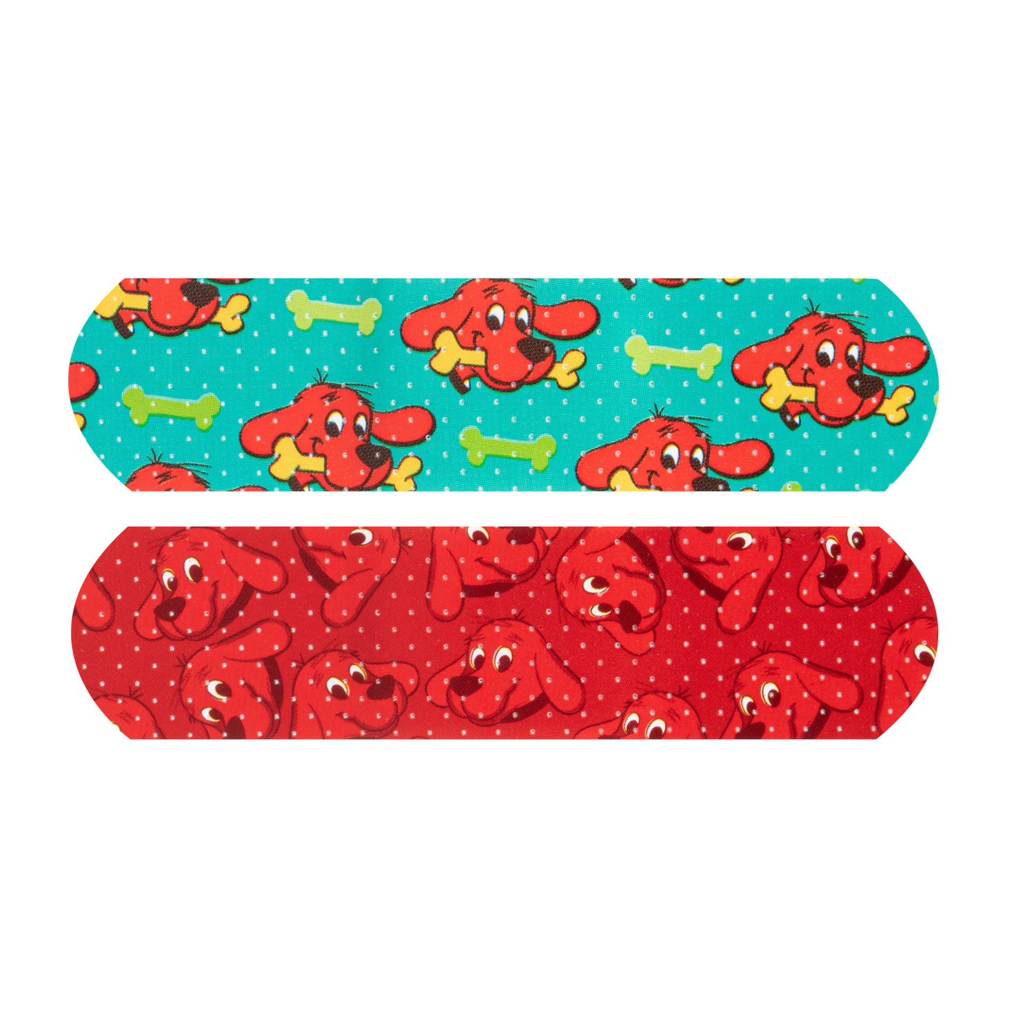 DUKAL CHILDREN‘S CHARACTER ADHESIVE BANDAGES Stat Strip® Adhesive Bandage, Clifford the Big Red Dog, ¾" x 3", 100/bx, 12 bx/cs (Item is not authorized to be sold in any direct-to-consumer platform or retail space which includes, but is not limited to, Amazon, Walmart, or any other platform or store that is considered retail) Dukal Corporation 15960