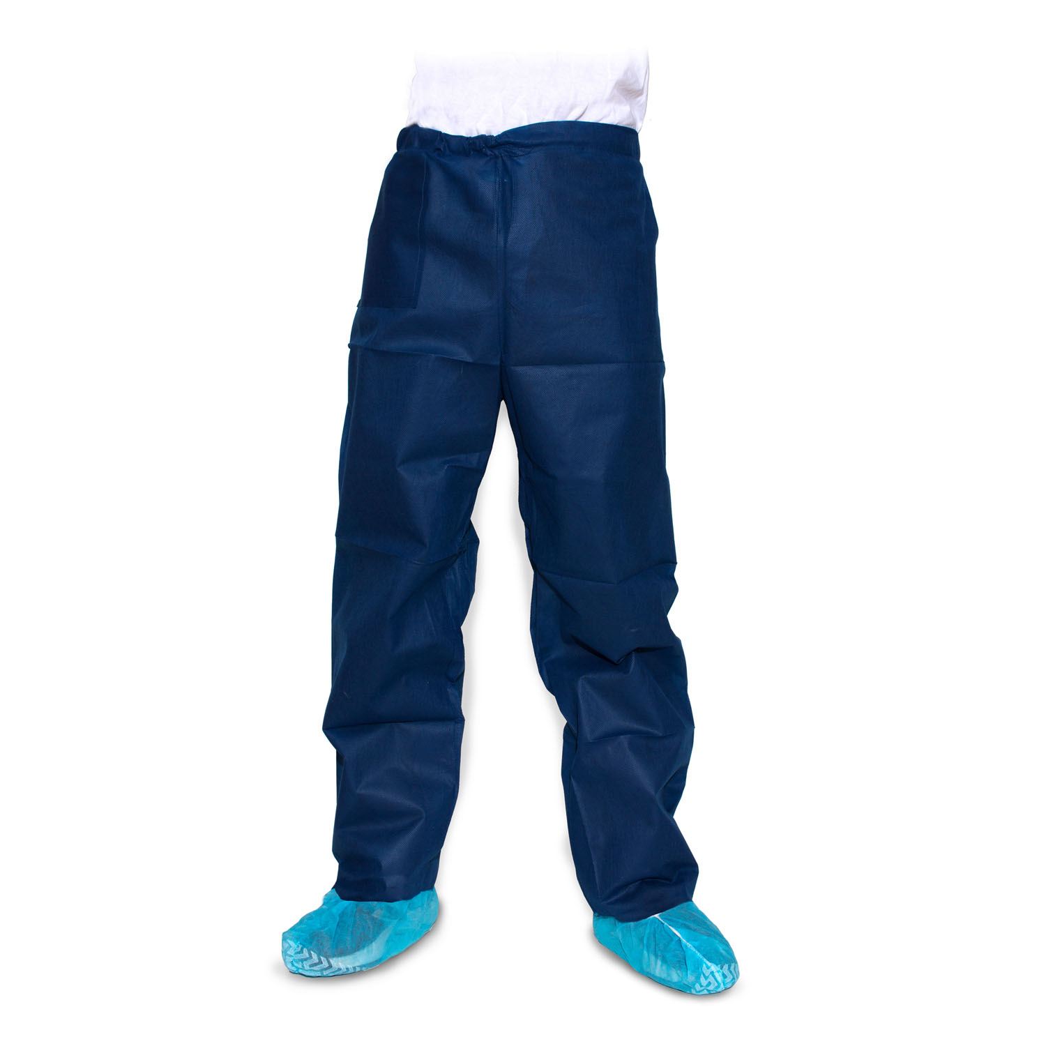 DUKAL SCRUB PANTS Scrub Pants, Small, Blue, Disposable, 10/bg, 5 bg/cs Dukal Corporation 380S