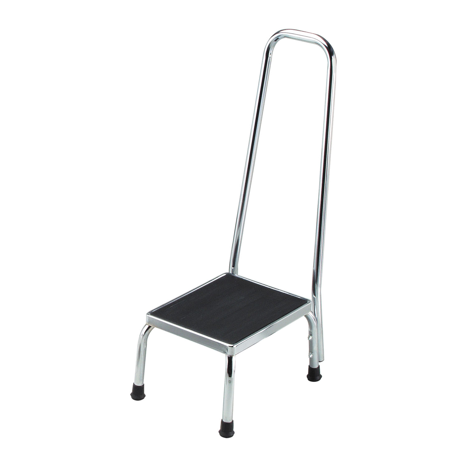 DUKAL TECH-MED FOOTSTOOLS Footstool with Handrail, Chrome, 2/cs Dukal Corporation 4349-2