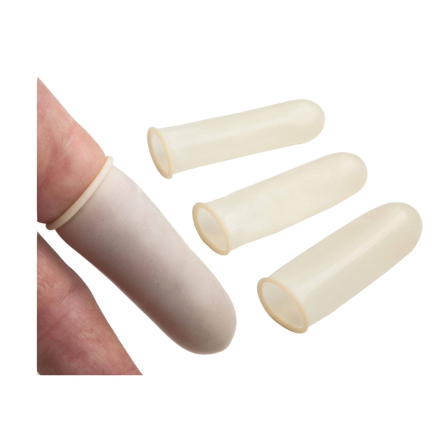 DUKAL TECH-MED LATEX FINGER COTS Latex Finger Cots, Non-Powdered, Small, 144/bx Dukal Corporation 4423S