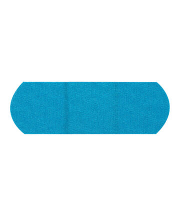 DUKAL ADHESIVE BANDAGES Fabric Adhesive Bandages, Metal Detectable, 1" x 3", Blue, 100/bx, 12 bx/cs Dukal Corporation 99915