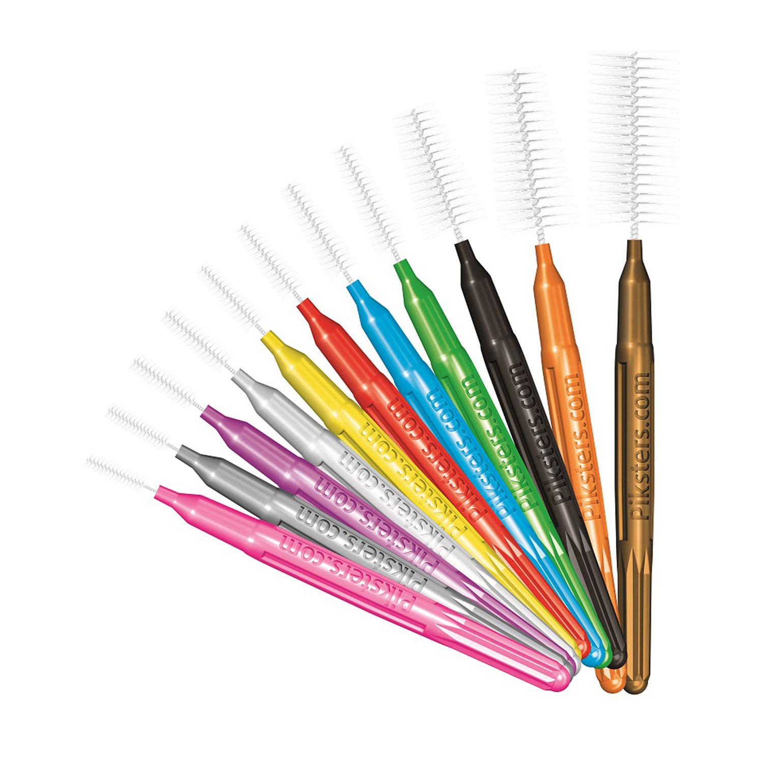 DUKAL UNIPACK DENTAL HYGIENE PRODUCTS Piksters Interdental Brushes, Size 0, 10/pk, 10 pk/bx Dukal Corporation PK-10-0