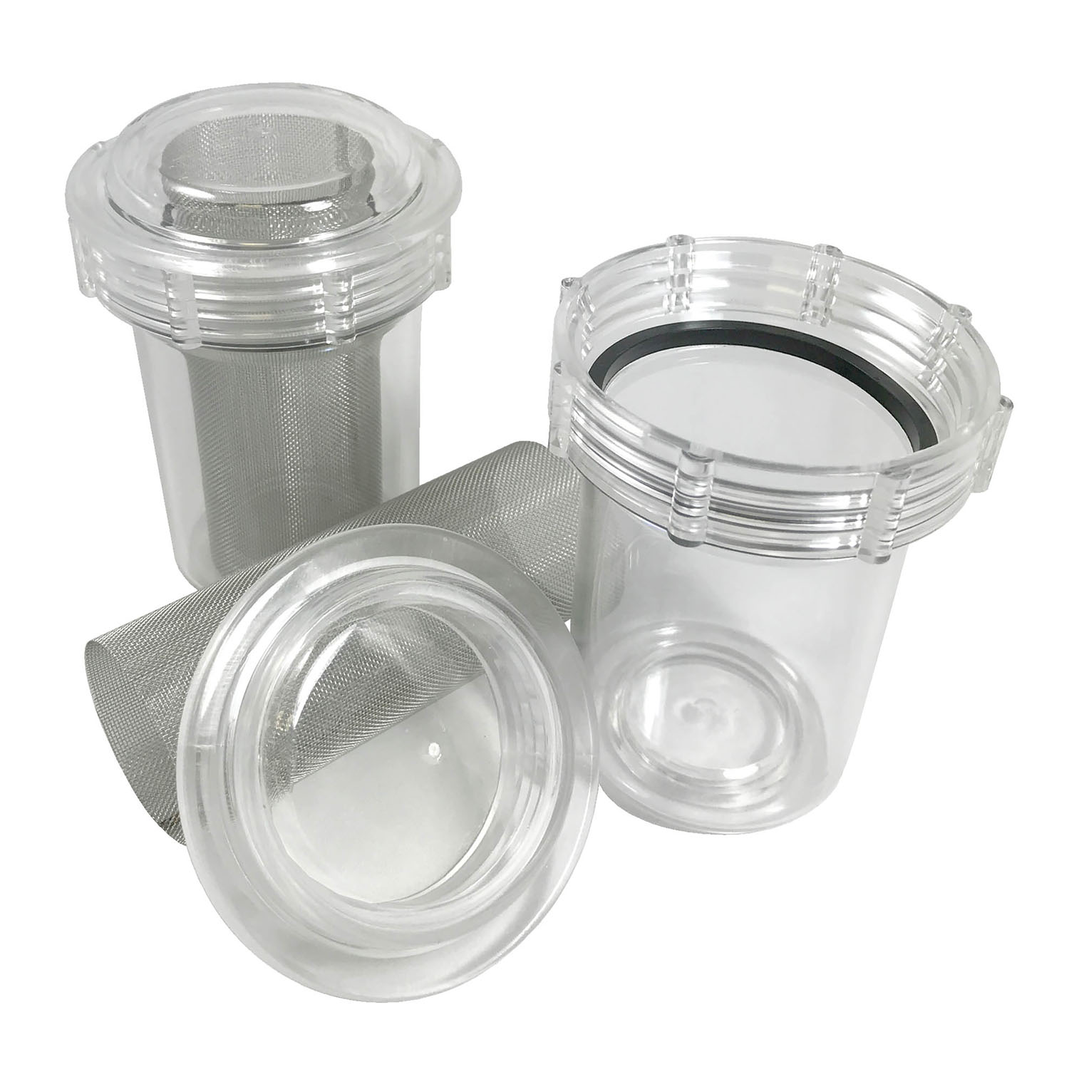DUKAL UNIPACK EVACUATION PRODUCTS UNIVAC™ Disposable Vacuum Pump Canisters with Finer Mesh Screen, 3-1/2" W x 4-3/8" H, 8/bx, 6 bx/cs Dukal Corporation UBC-82350
