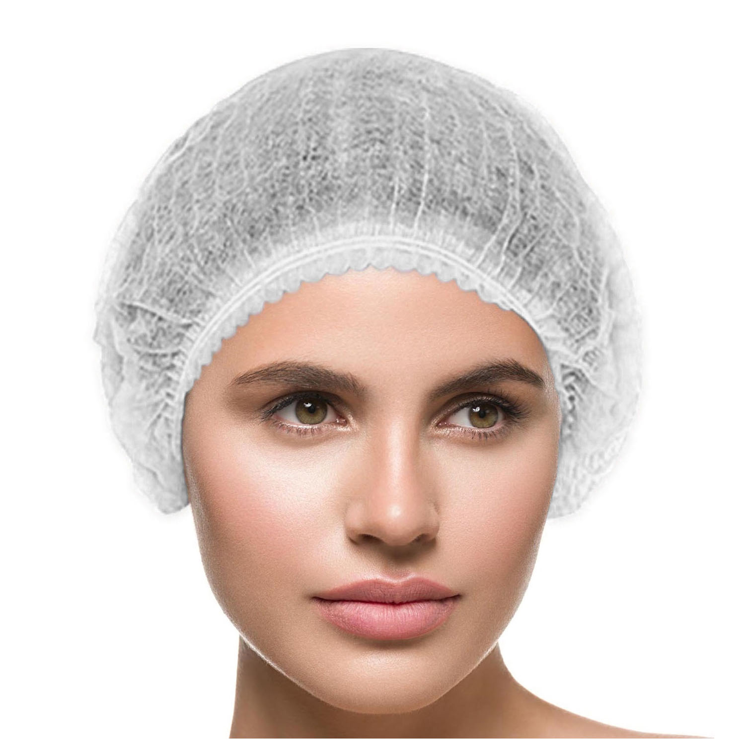 DUKAL UNIPACK PERSONAL PROTECTION Bouffant Caps, 21", Non-Woven, White, 100/bg, 20 bg/cs Dukal Corporation UGA-6803
