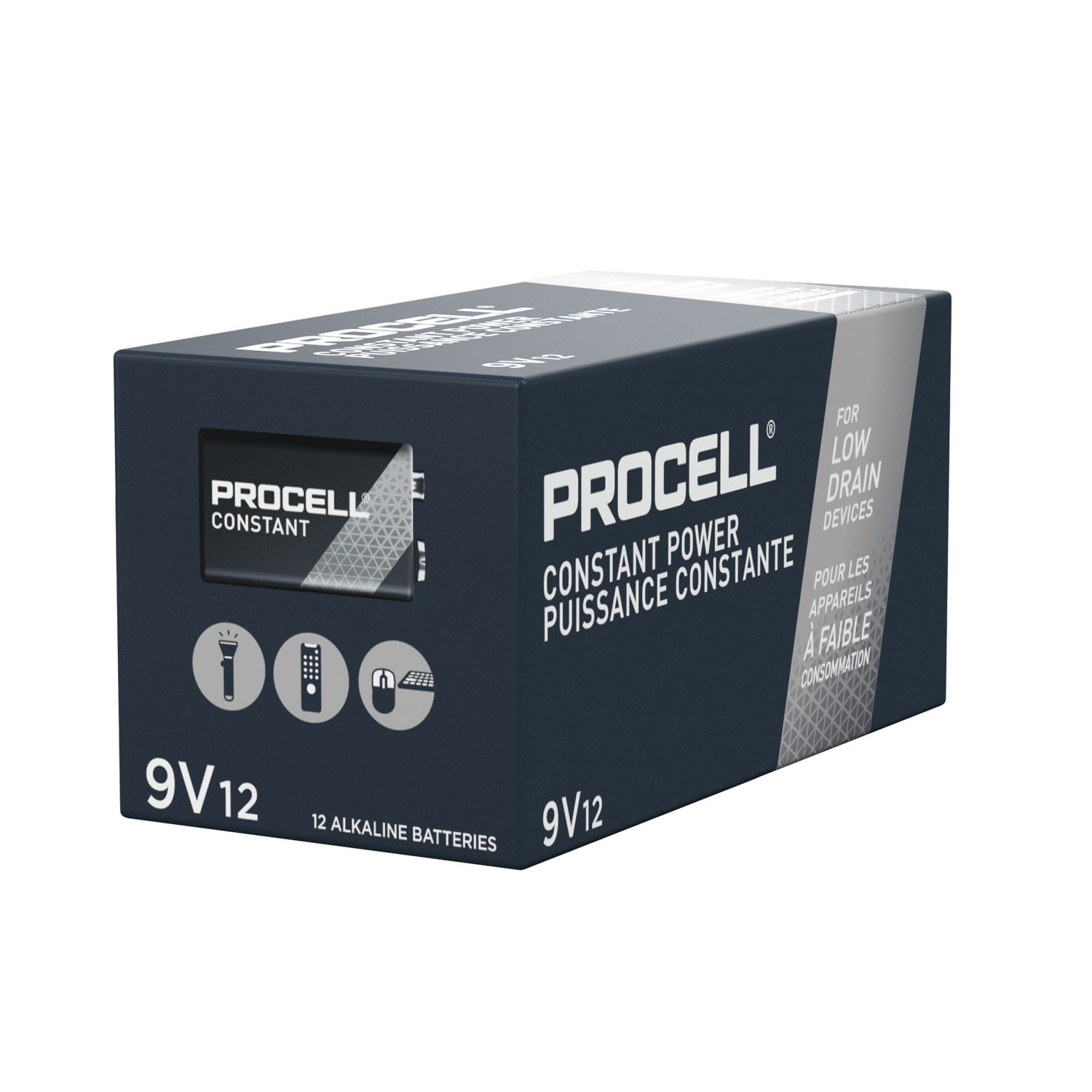 DURACELL® PROCELL® ALKALINE BATTERY Procell Intense Battery, Alkaline, 9V, 12/bx, 6bx/cs (Products are not for Private Household Markets; Products cannot be sold on Amazon.com or any other 3rd party site) Duracell PX1604