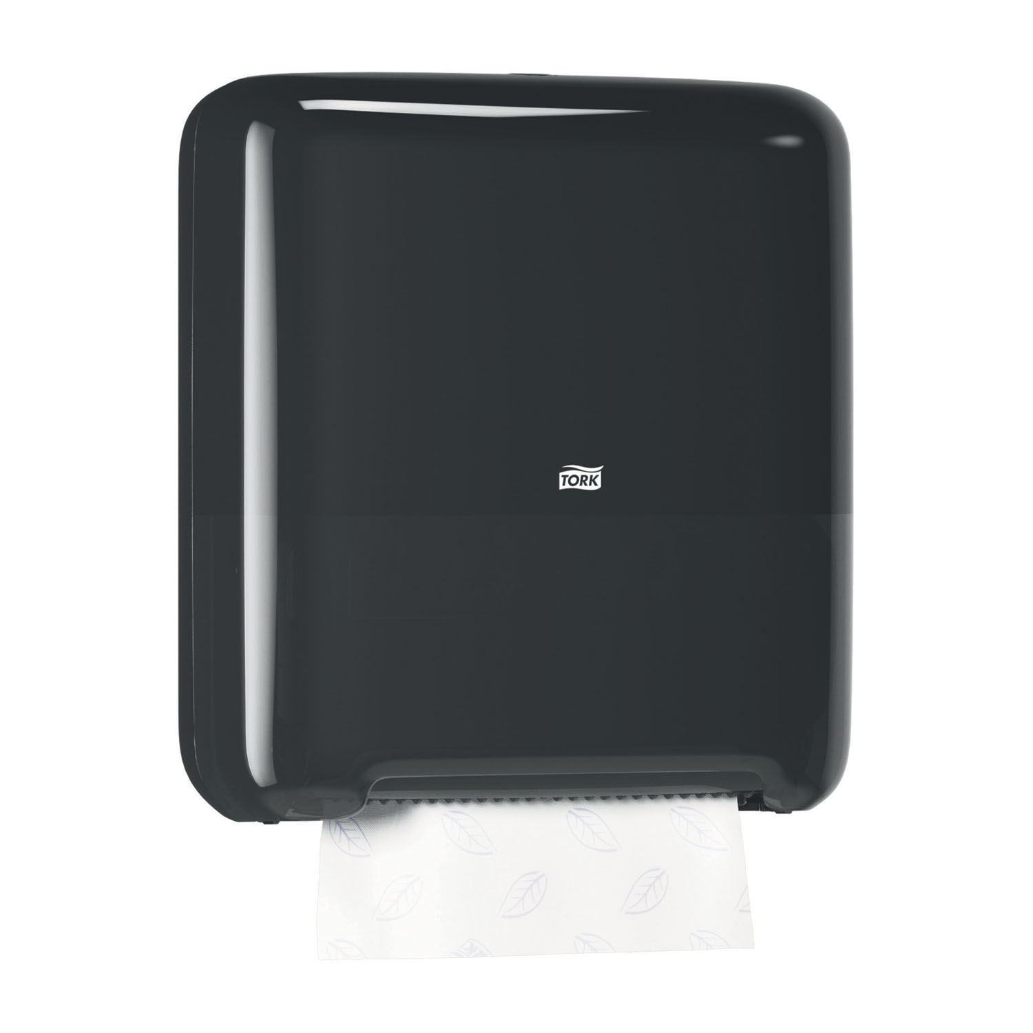 ESSITY TORK MATIC® HAND TOWEL DISPENSER Hand Towel Roll Dispenser, Elevation, Universal, Black, H1, Plastic, 14.7" x 13.2" x 8.1"  (75 cs/plt) Essity Professional Hygiene North America, LLC 5510282