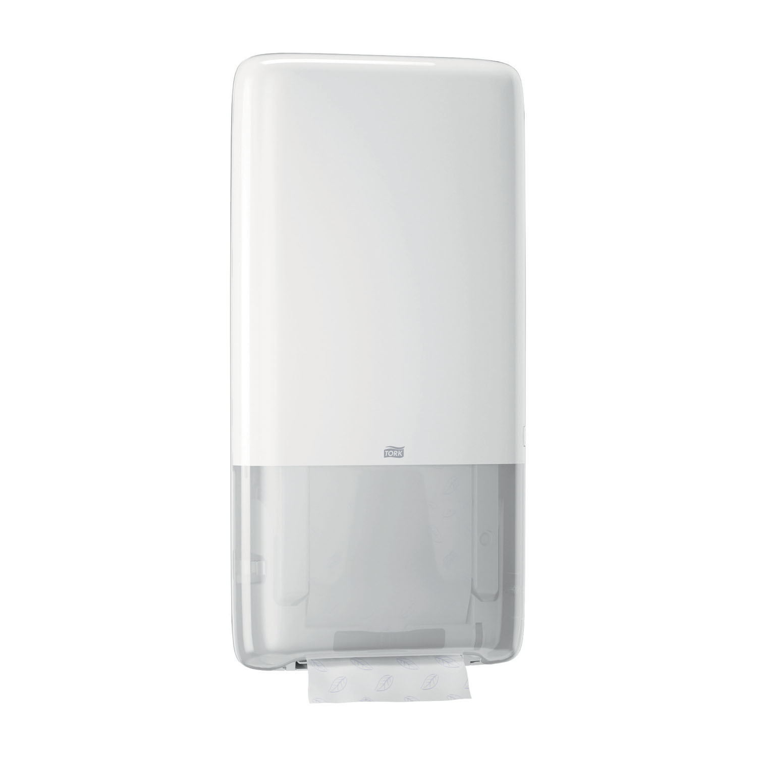 ESSITY TORK PEAKSERVE™ CONTINUOUS™ DISPENSER Hand Towel Dispenser, Universal, White, H5, Plastic, 28.7" x 14.6" x 4" (72 cs/plt) Essity Professional Hygiene North America, LLC 552520