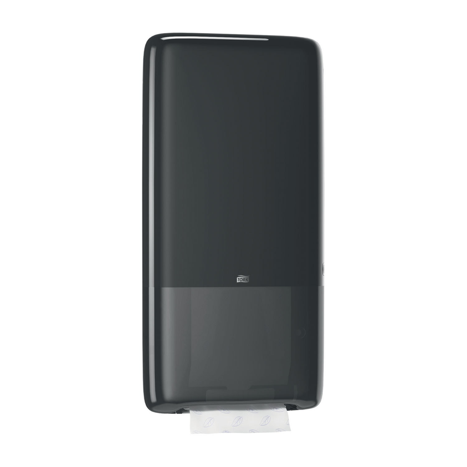 ESSITY TORK PEAKSERVE™ CONTINUOUS™ DISPENSER Hand Towel Dispenser, Universal, Black, H5, Plastic, 28.7" x 14.6" x 4" (72 cs/plt) Essity Professional Hygiene North America, LLC 552528