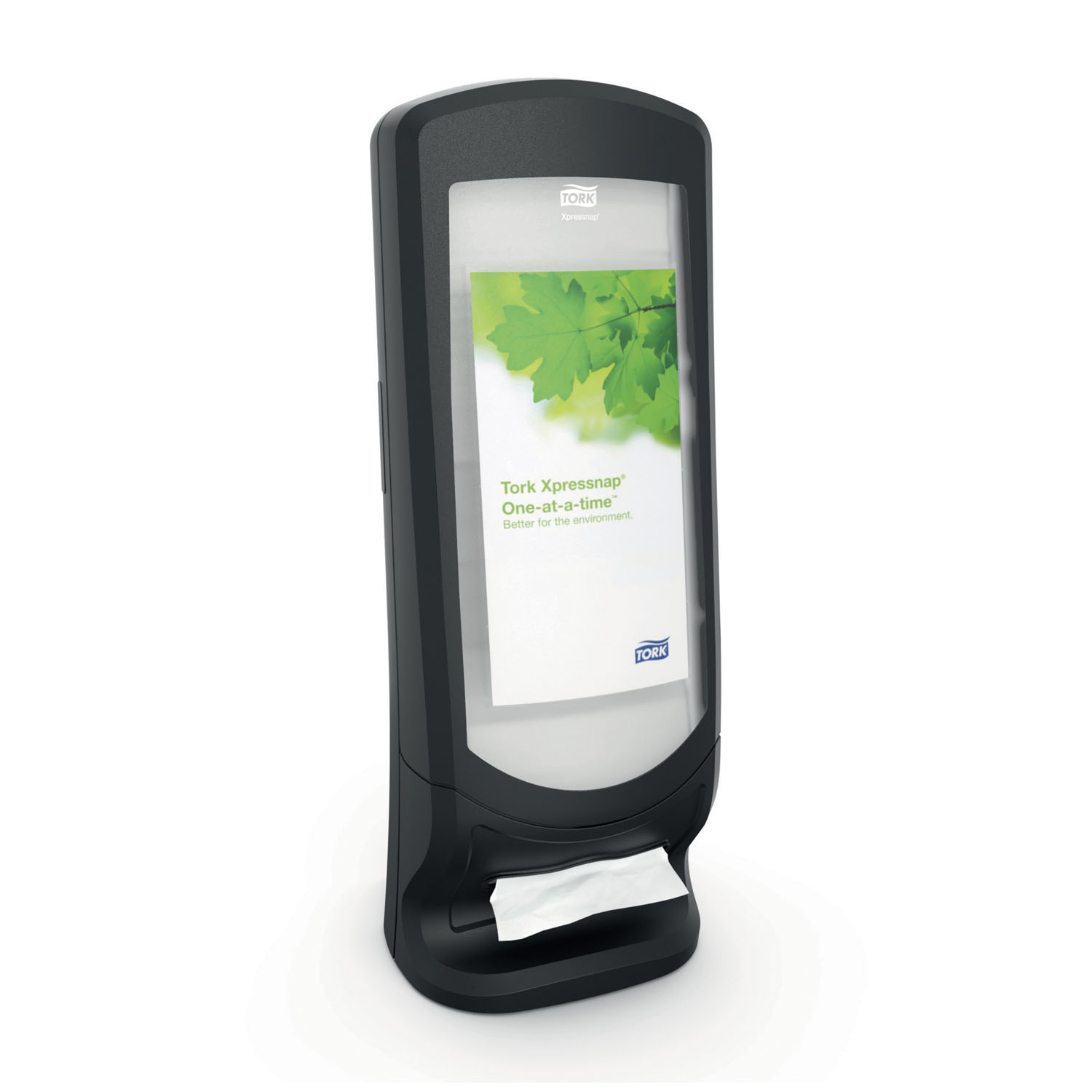 ESSITY TORK NAPKIN DISPENSER Napkin Dispenser, Stand, Universal, Black, N4, Plastic, 24.5" x 9.3" x 9.3" (56 cs/plt) Essity Professional Hygiene North America, LLC 6332000