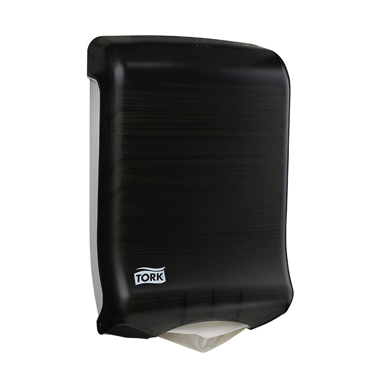 ESSITY TORK HAND TOWEL DISPENSERS Hand Towel Dispenser, Multifold and C-Fold, Universal, Smoke, H2, Plastic, 18" x 11.8" x 6.3" (120 cs/plt) Essity Professional Hygiene North America, LLC 73TR