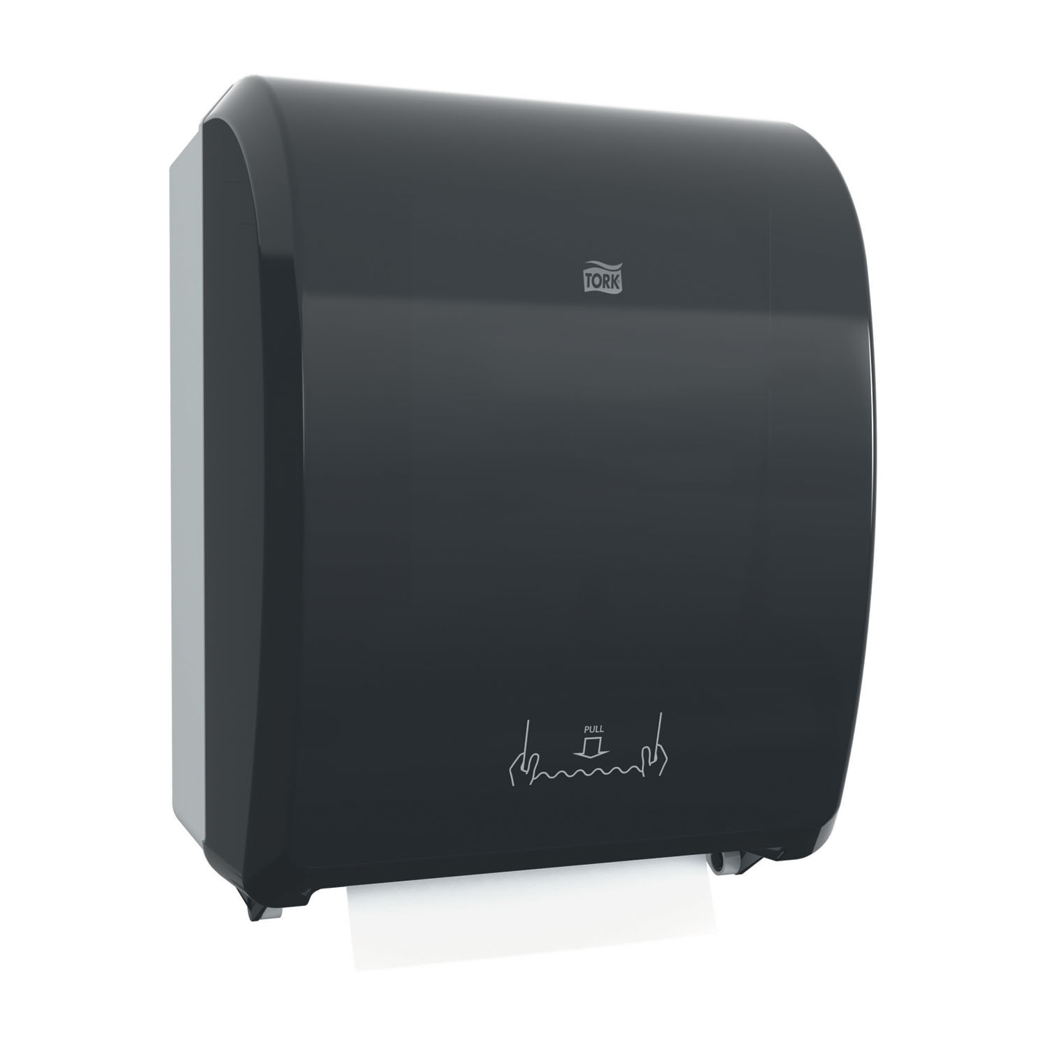 ESSITY TORK HAND TOWEL DISPENSERS Hand Towel Roll Dispenser, Mechanical, Universal, Black, H71, Plastic, 16" x 12.3" x 9.3" (54 cs/plt) Essity Professional Hygiene North America, LLC 772728