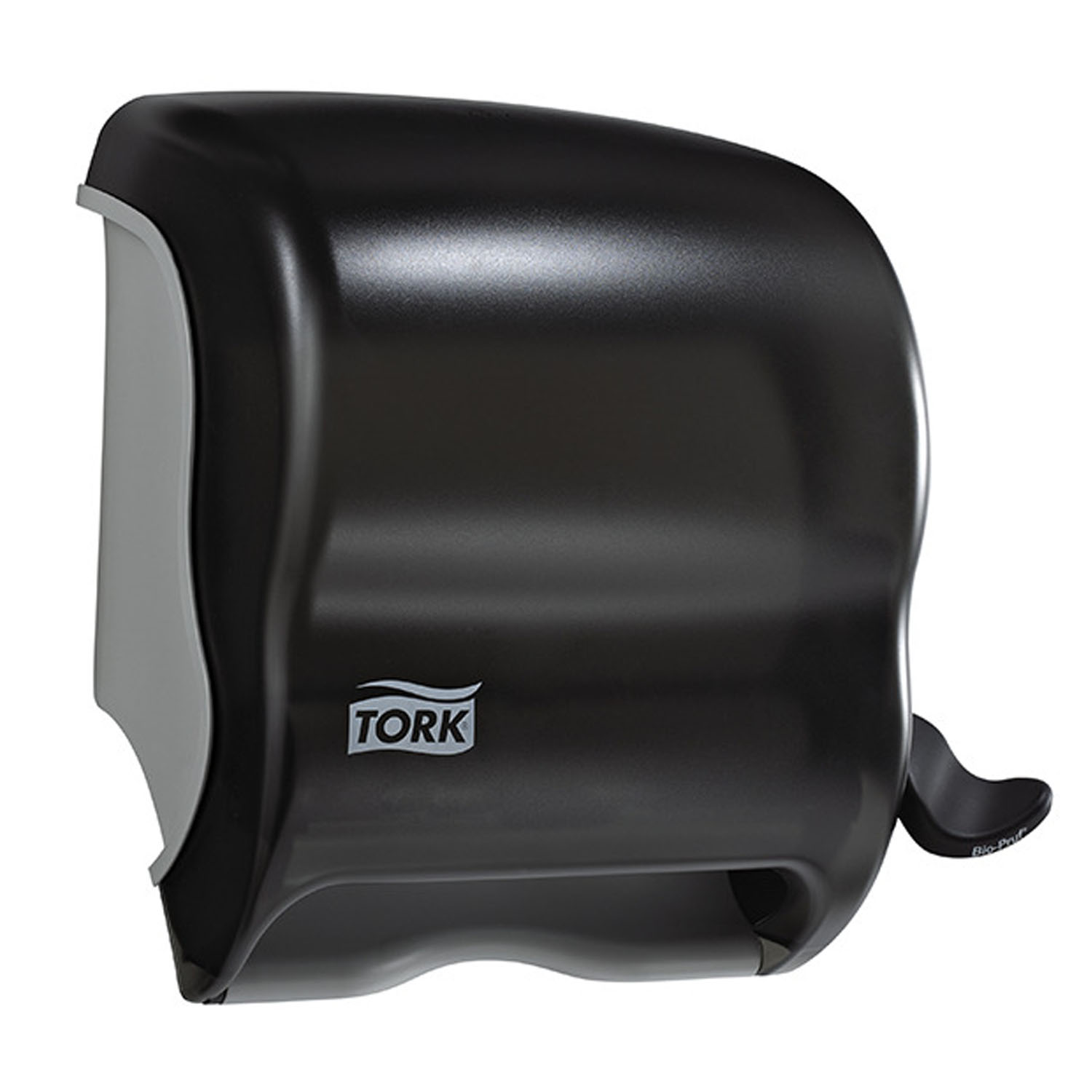 ESSITY TORK HAND TOWEL DISPENSERS Hand Towel Roll Dispenser, with Lever, Universal, Smoke, H21, Plastic, 12.8" x 12.5" x 8.6" (120 cs/plt) Essity Professional Hygiene North America, LLC 83TR