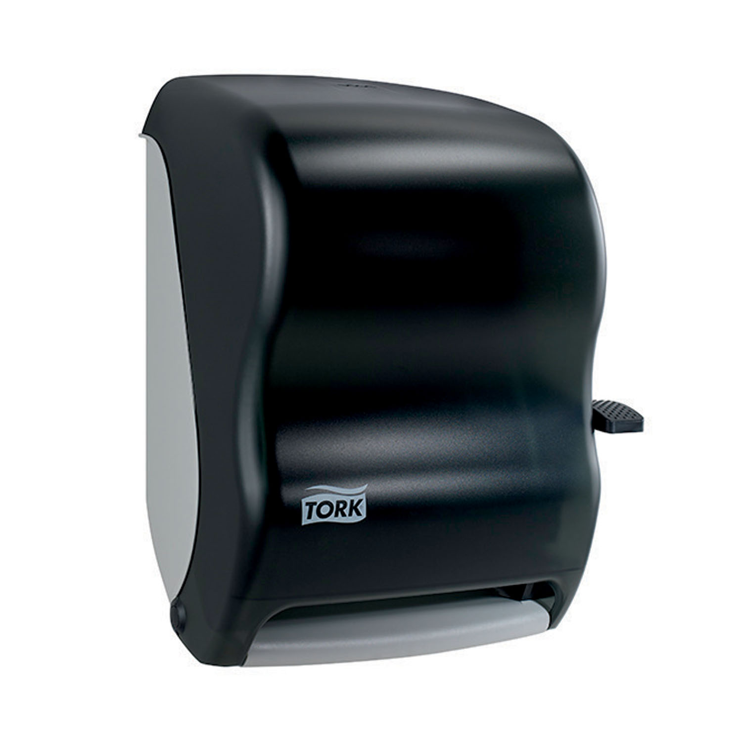ESSITY TORK HAND TOWEL DISPENSERS Hand Towel Roll Dispenser, with Lever Auto Transfer, Universal, Smoke, H21, Plastic, 15.5" x 12.9" x 9.3" (90 cs/plt) Essity Professional Hygiene North America, LLC 84TR