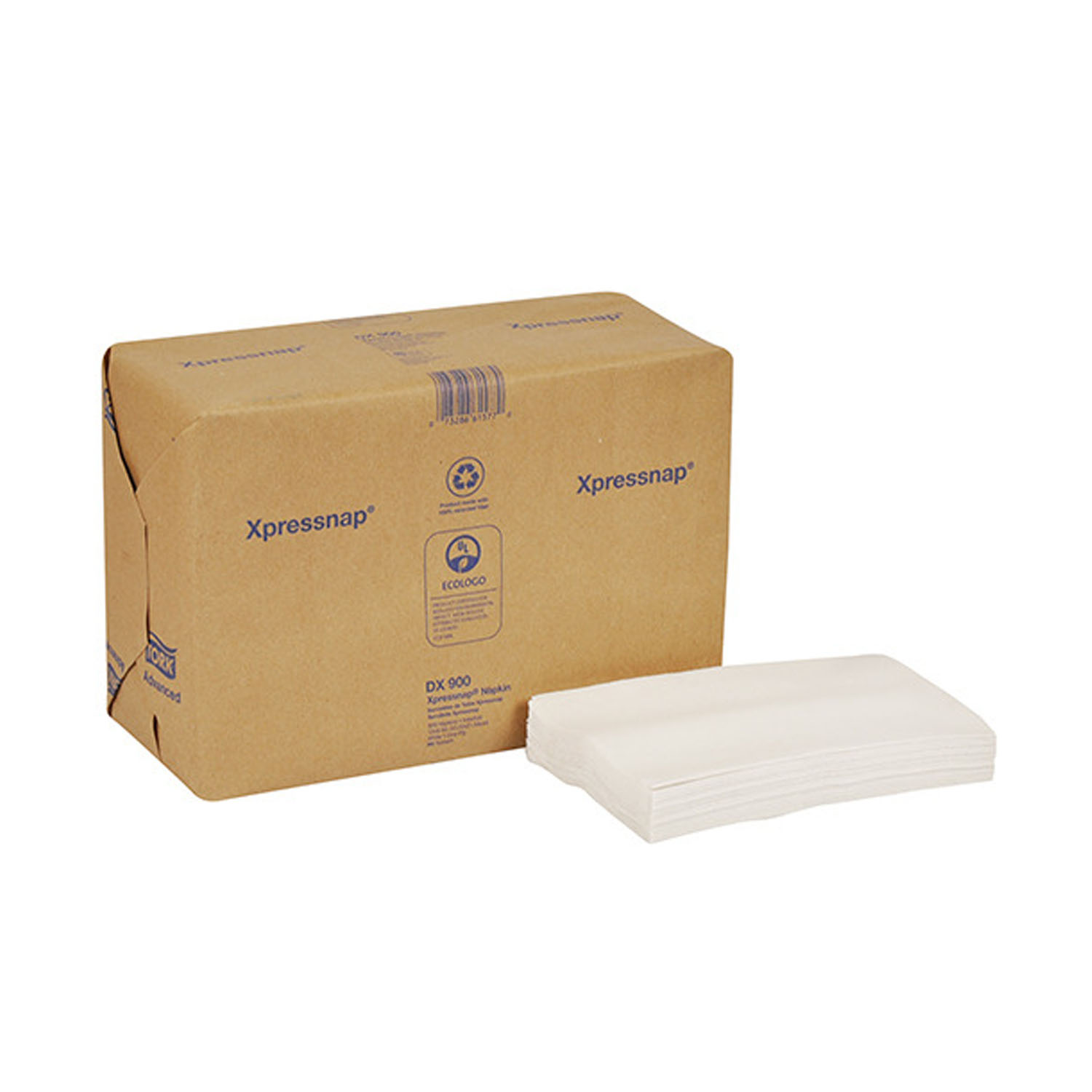 ESSITY TORK XPRESSNAP® NAPKIN Dispenser Napkin, Advanced, White, 1-Ply, Embossed, N4, 8.5" x 13", 500/pk, 12 pk/cs (49 cs/plt) Essity Professional Hygiene North America, LLC DX900