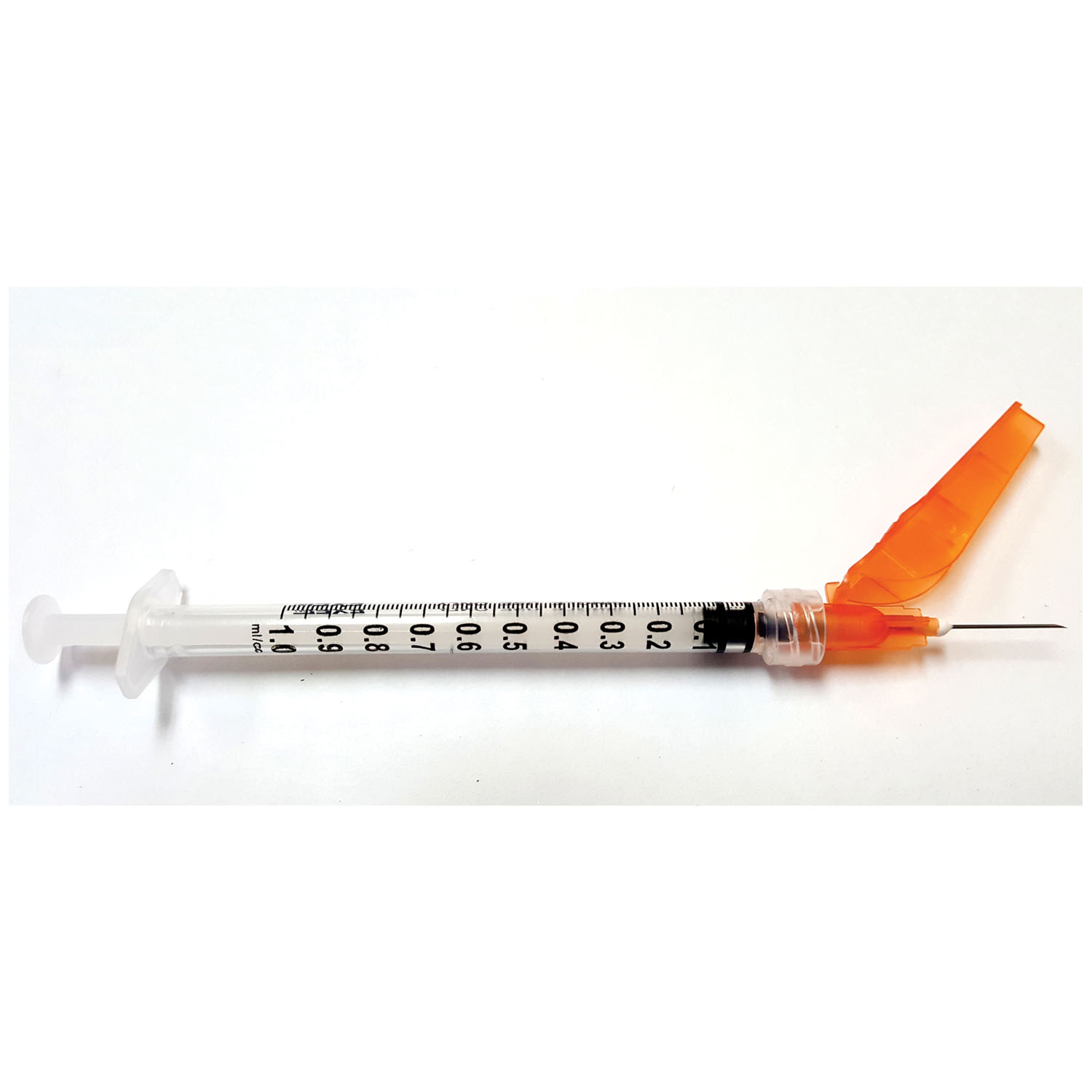 EXEL SECURETOUCH SAFETY SYRINGES Safety Syringe (1 mL) w/ Safety Needle (25G x 5/8"), 50/bx, 6 bx/cs Exel Corporation 27044