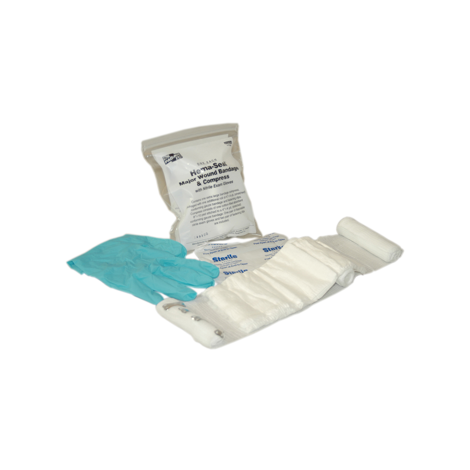 FIRST AID ONLY/ACME UNITED WOUND CARE Hema-Seal Bloodstopper Trauma Dressing, 1/bg (DROP SHIP ONLY - $150 Minimum Order) First Aid Only/Acme United Corporation 2-014B