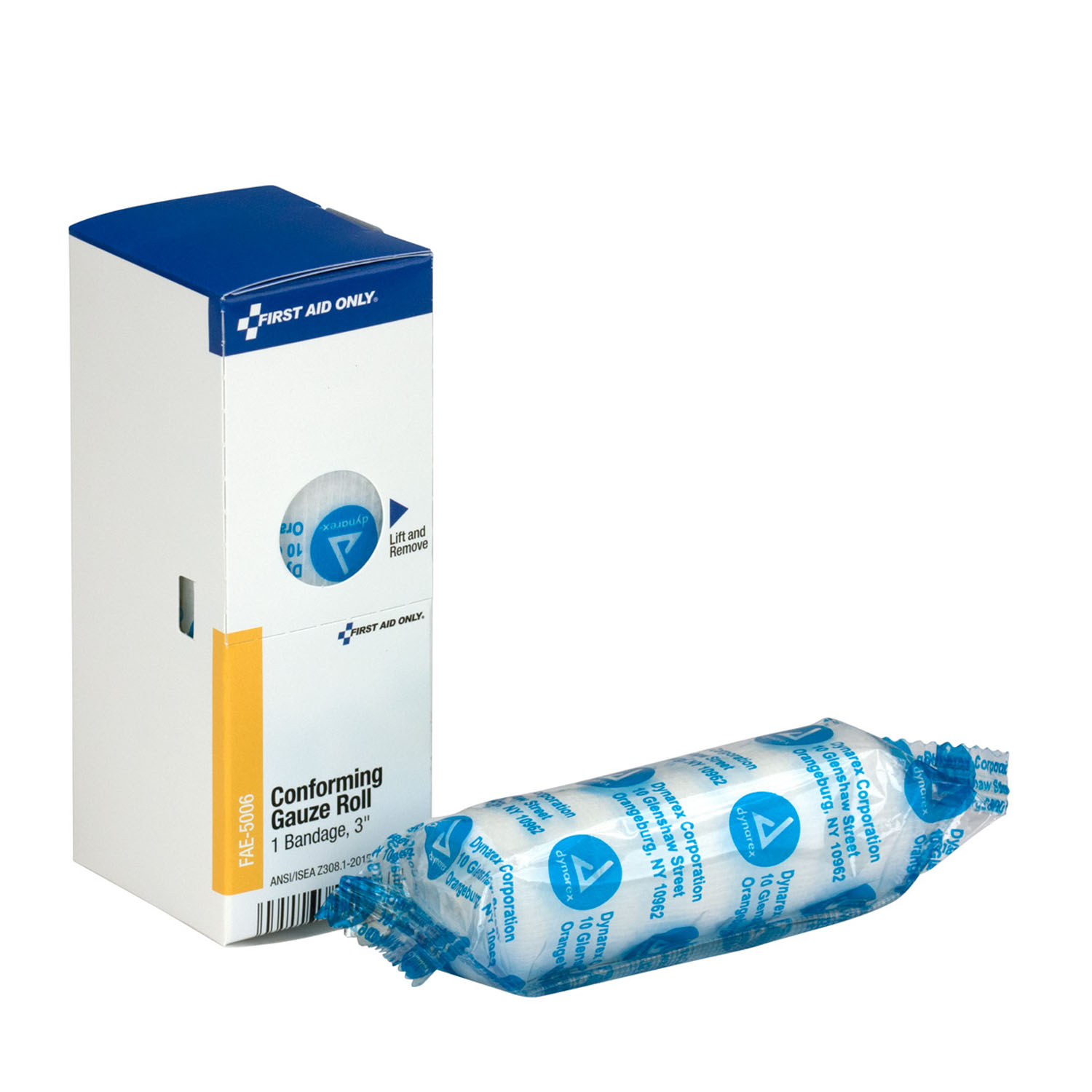 FIRST AID ONLY/ACME UNITED REFILL ITEMS FOR KITS SC Refill, Includes: 3" Conforming Gauze Sterile, 1/bx (DROP SHIP ONLY - $150 Minimum Order) First Aid Only/Acme United Corporation FAE-5006