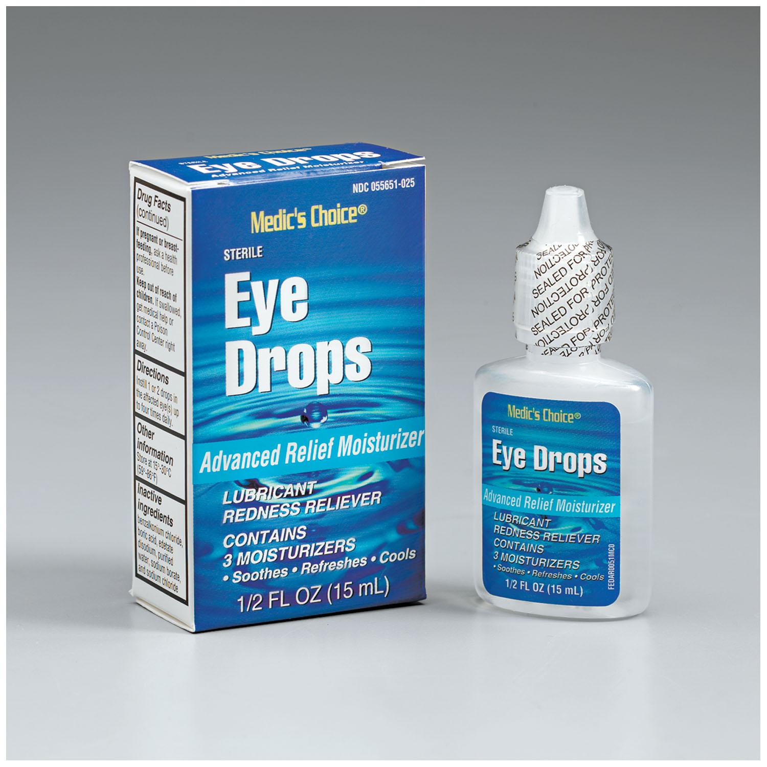 FIRST AID ONLY/ACME UNITED EYEWASH Eye Drops, 1/2oz (DROP SHIP ONLY - $150 Minimum Order) First Aid Only/Acme United Corporation M702