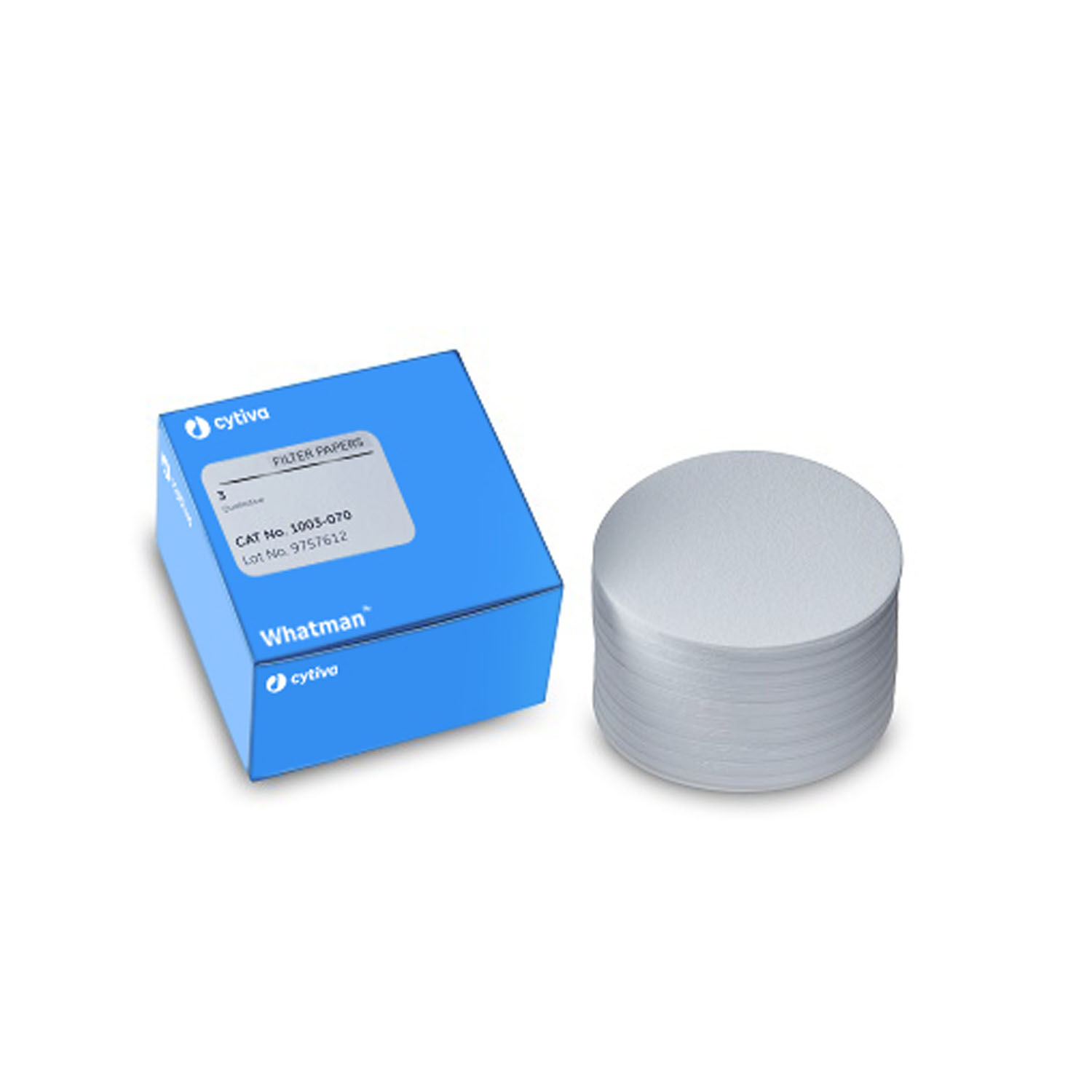 CYTIVA CELLULOSE FILTER PAPERS Filter Circles, 23mm Dia, Grade 3, 100/pk Cytiva 1003-323